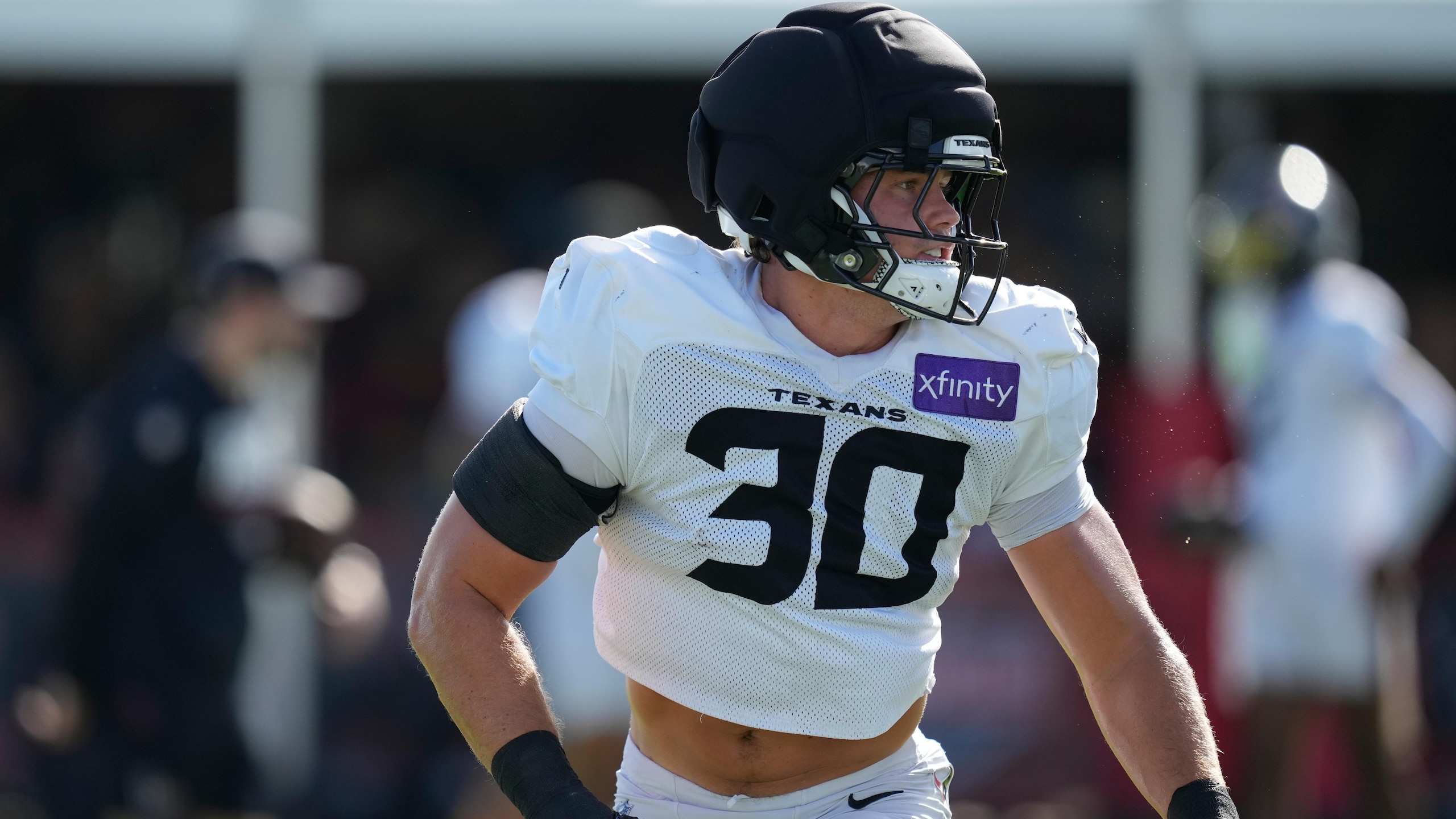 Raiders Texans Camp Football