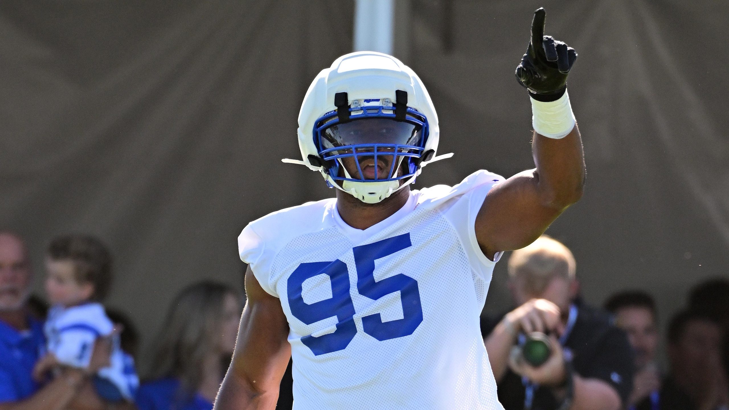 Rams Camp Football