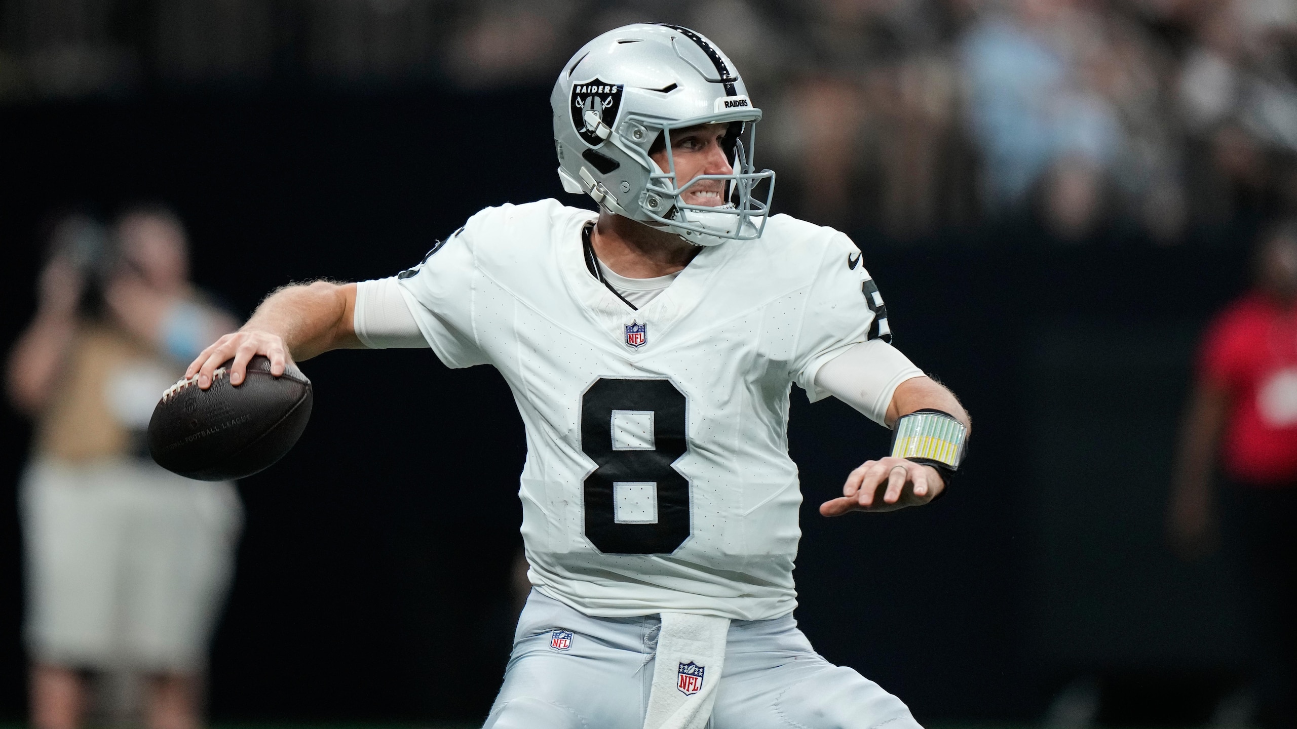 Raiders Saints Football