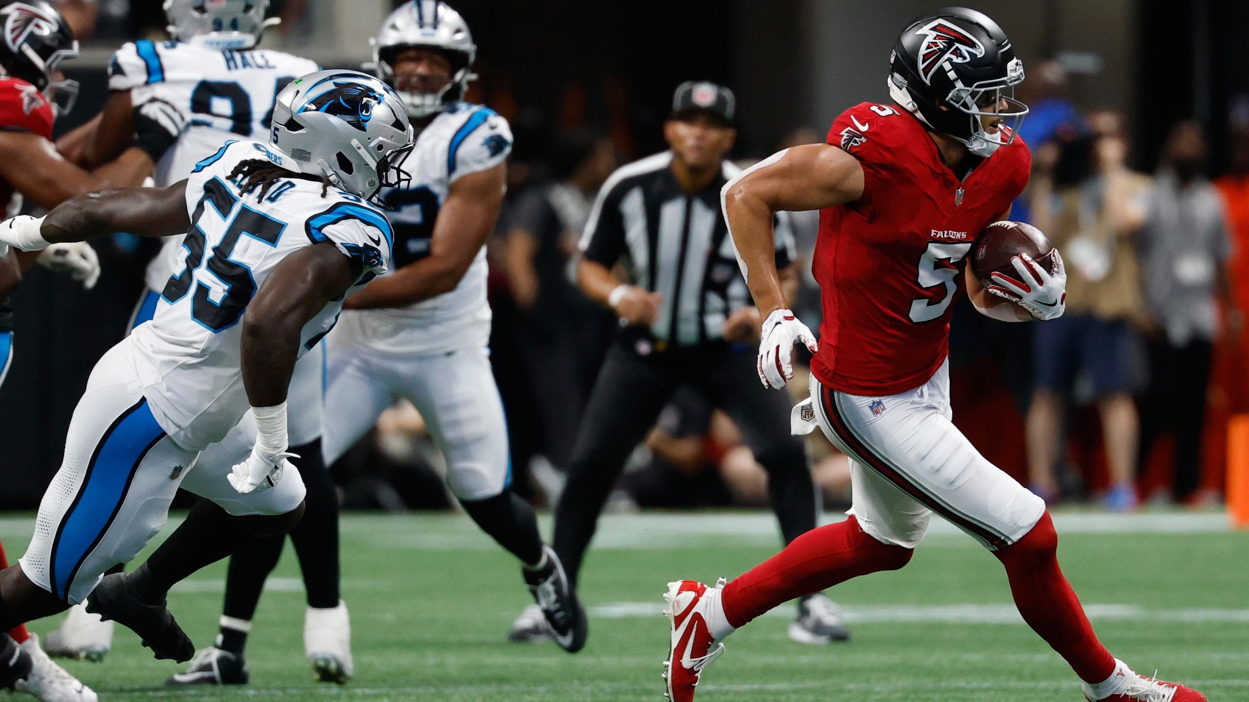 Panthers Falcons Football