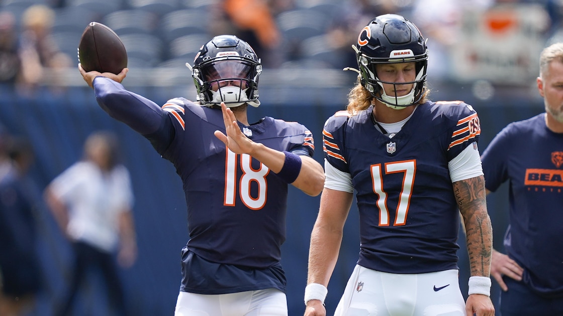 Tyson Bagent Injured, New Bears Rumors Ahead of Eagles Game Amid Caleb ...