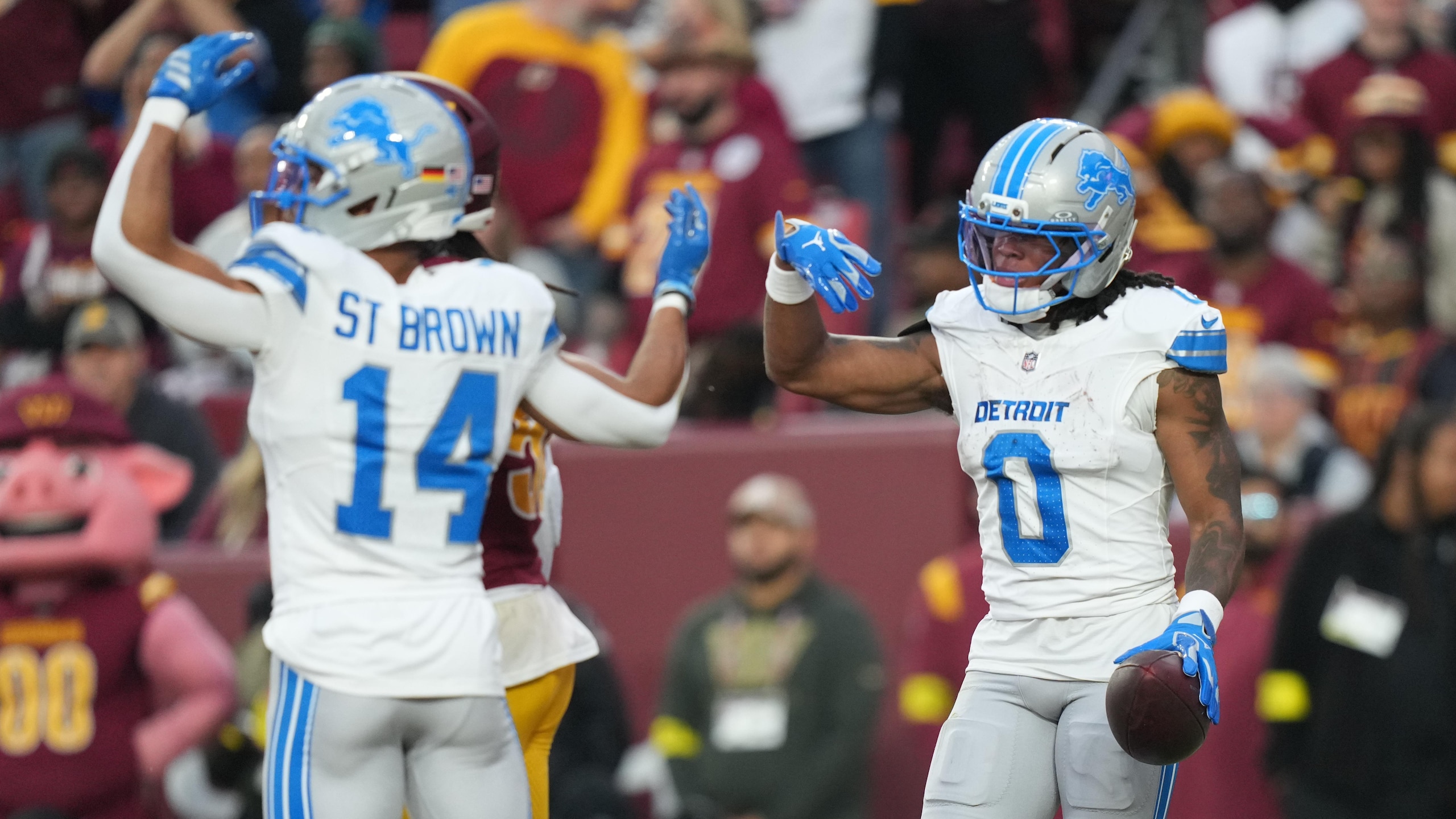 Lions Commanders Football
