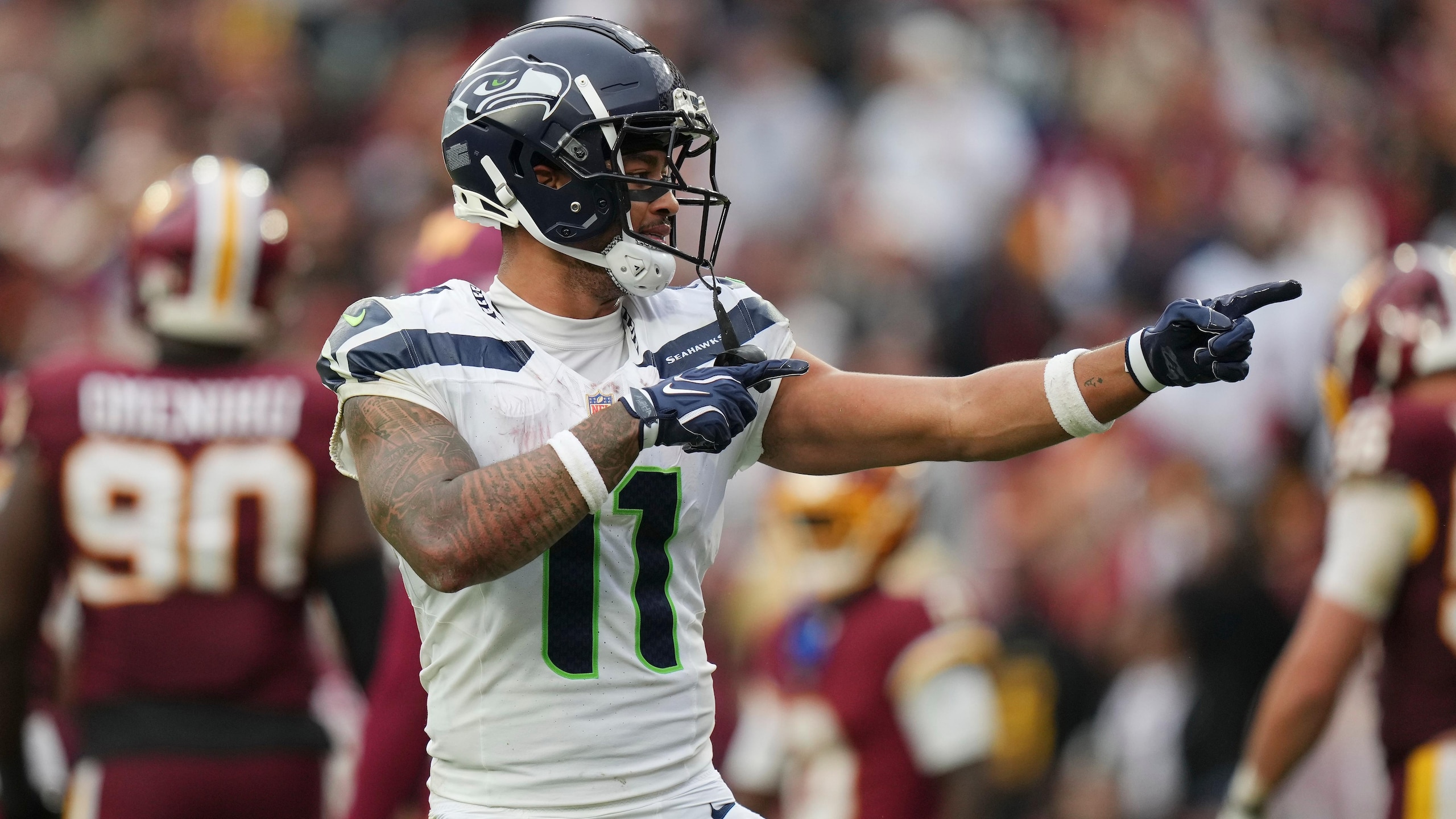 Seahawks Commanders Football