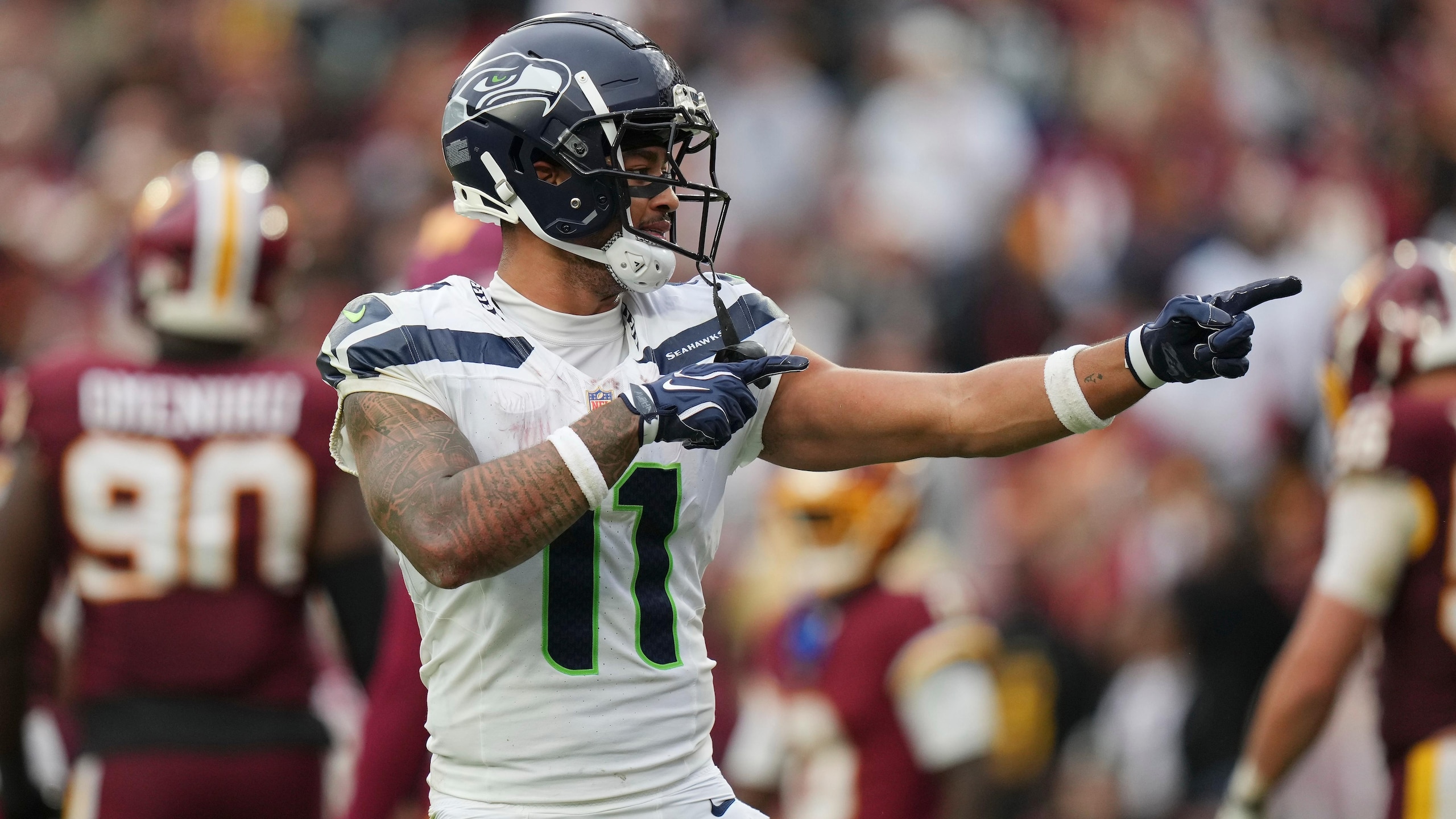 Seahawks Commanders Football