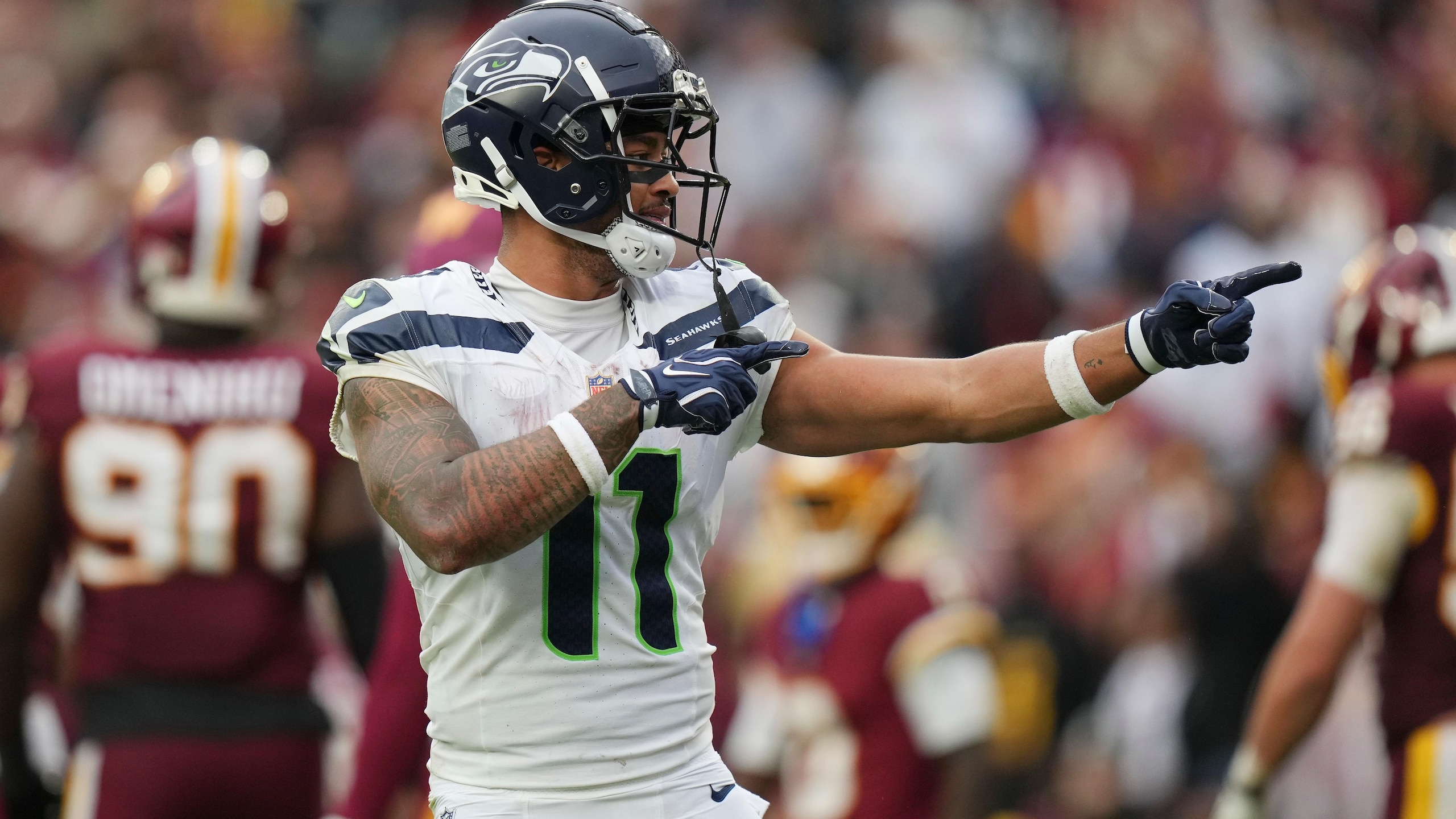 Seahawks Commanders Football