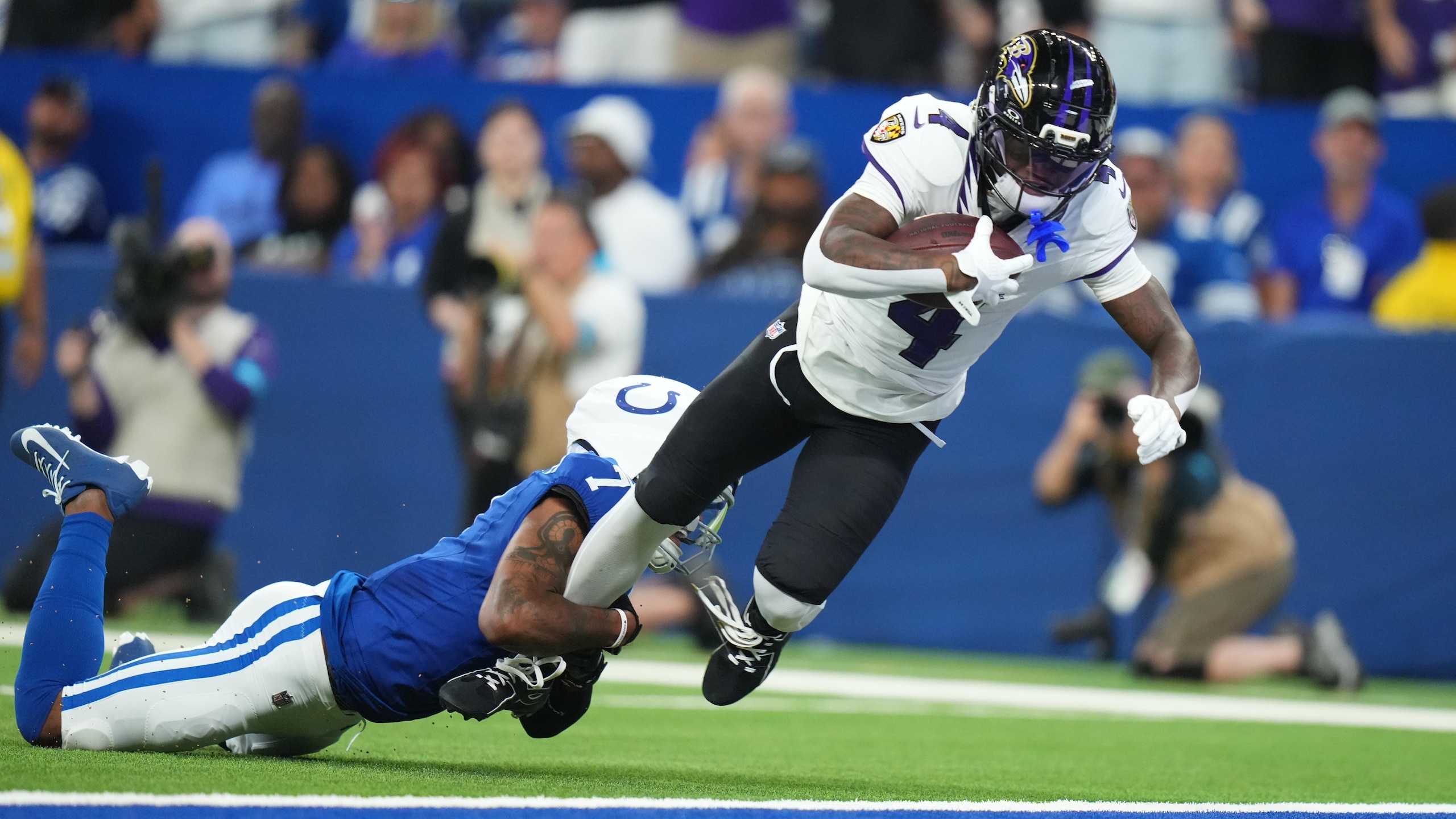 APTOPIX Ravens Colts Football