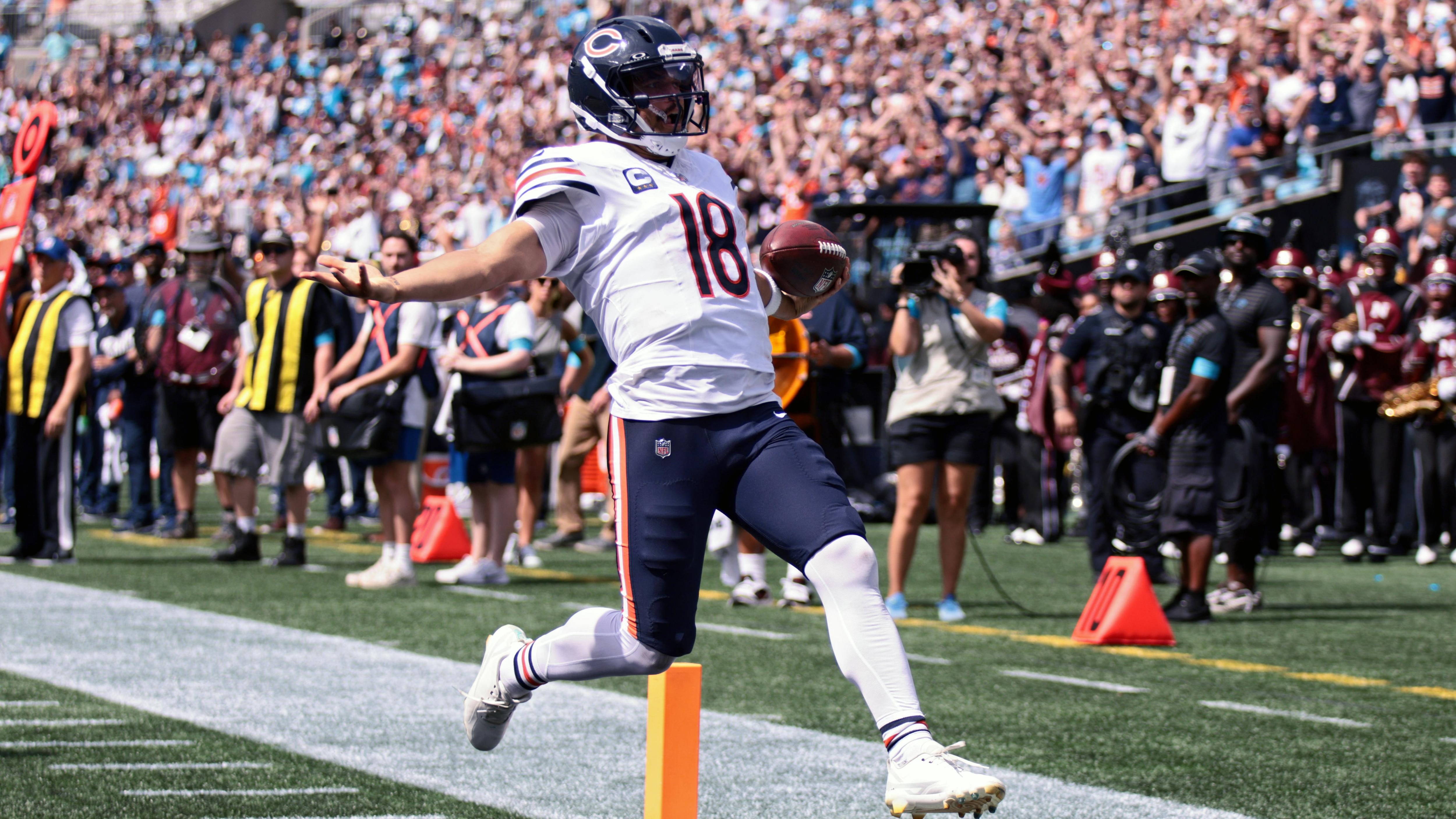 Bears Beat Panthers, Box Score Stats, Highlights for Caleb Williams, Bryce Young, Odunze, Top Player