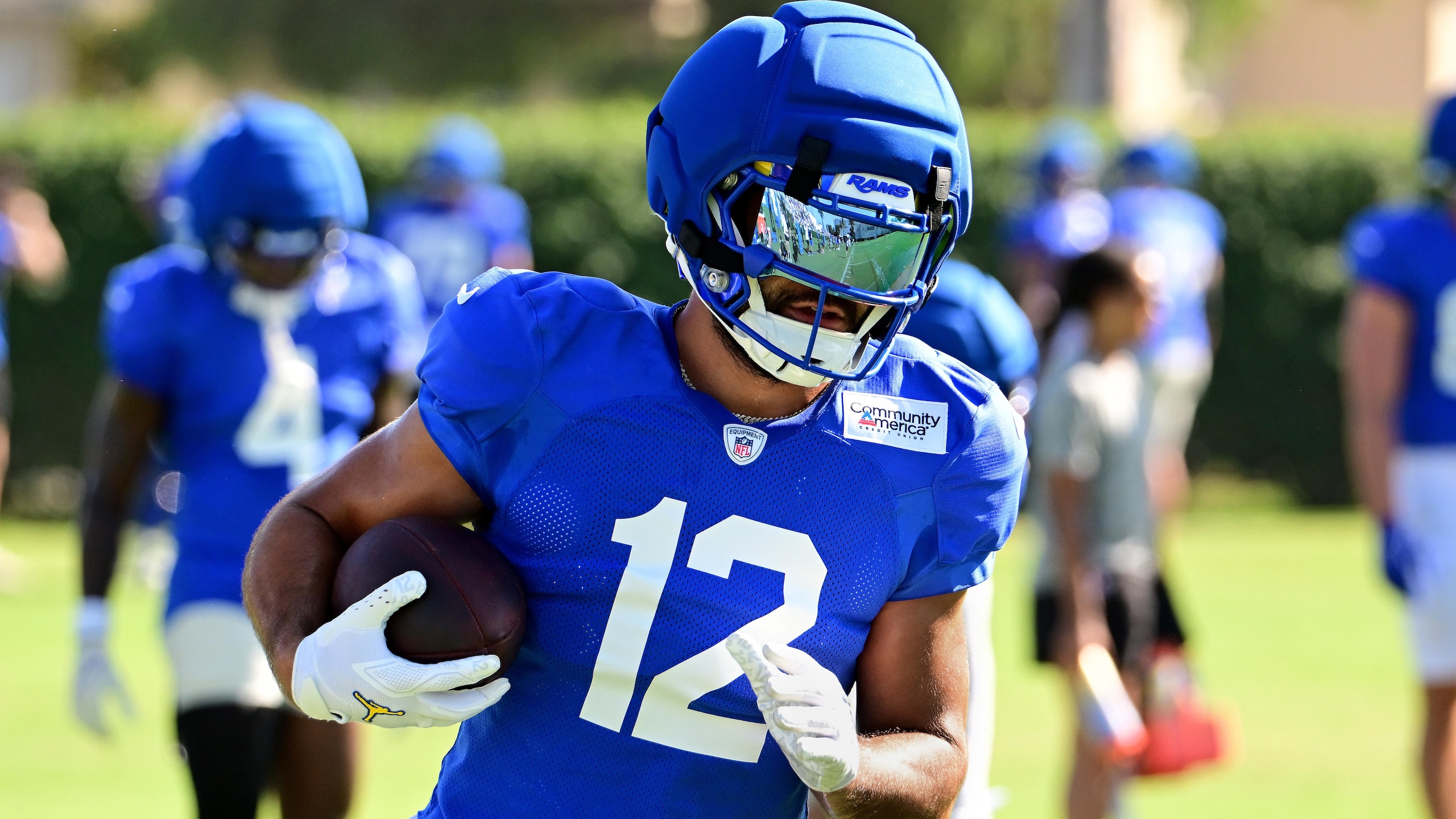 Rams Camp Football