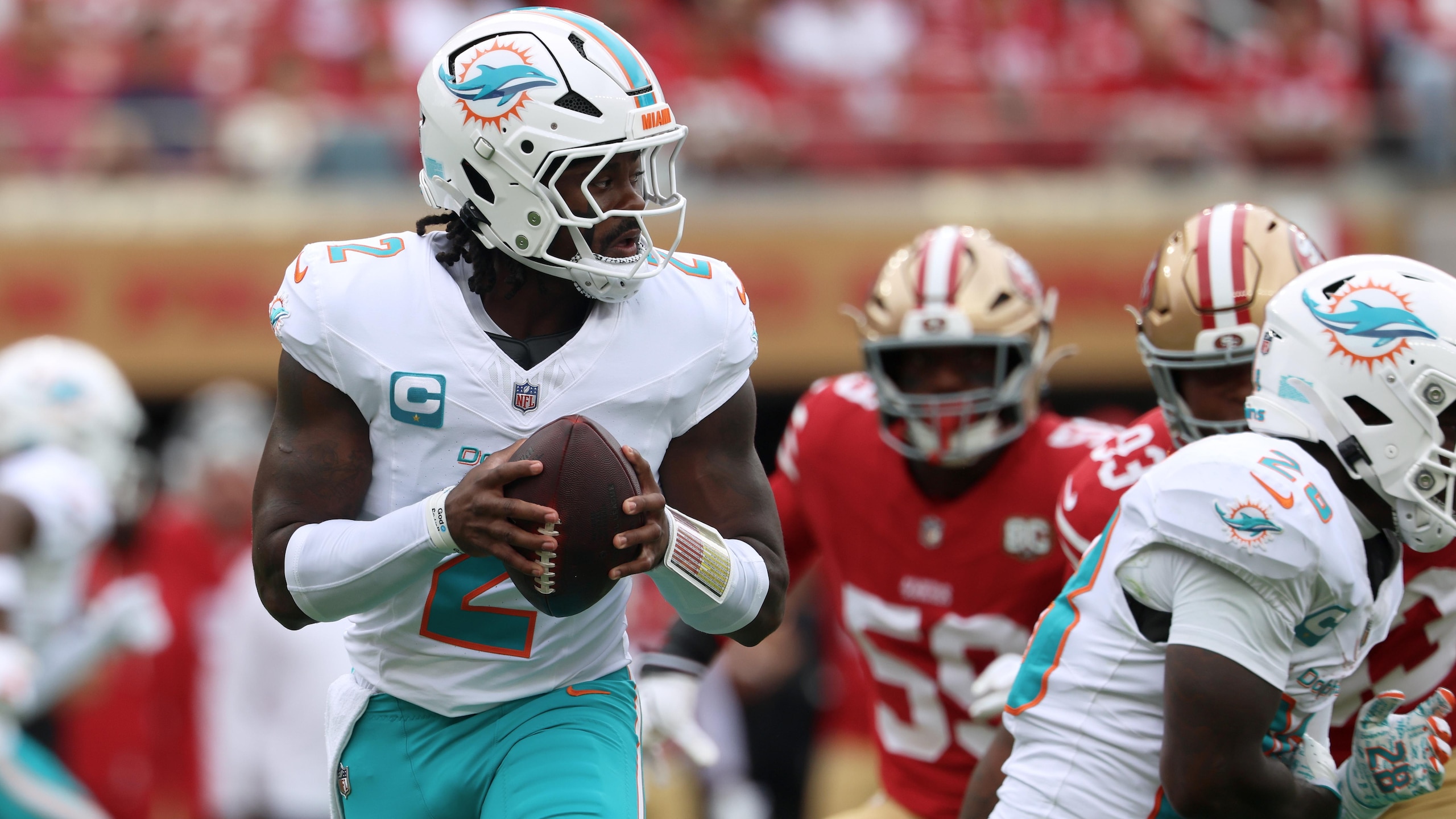 Dolphins 49ers Football