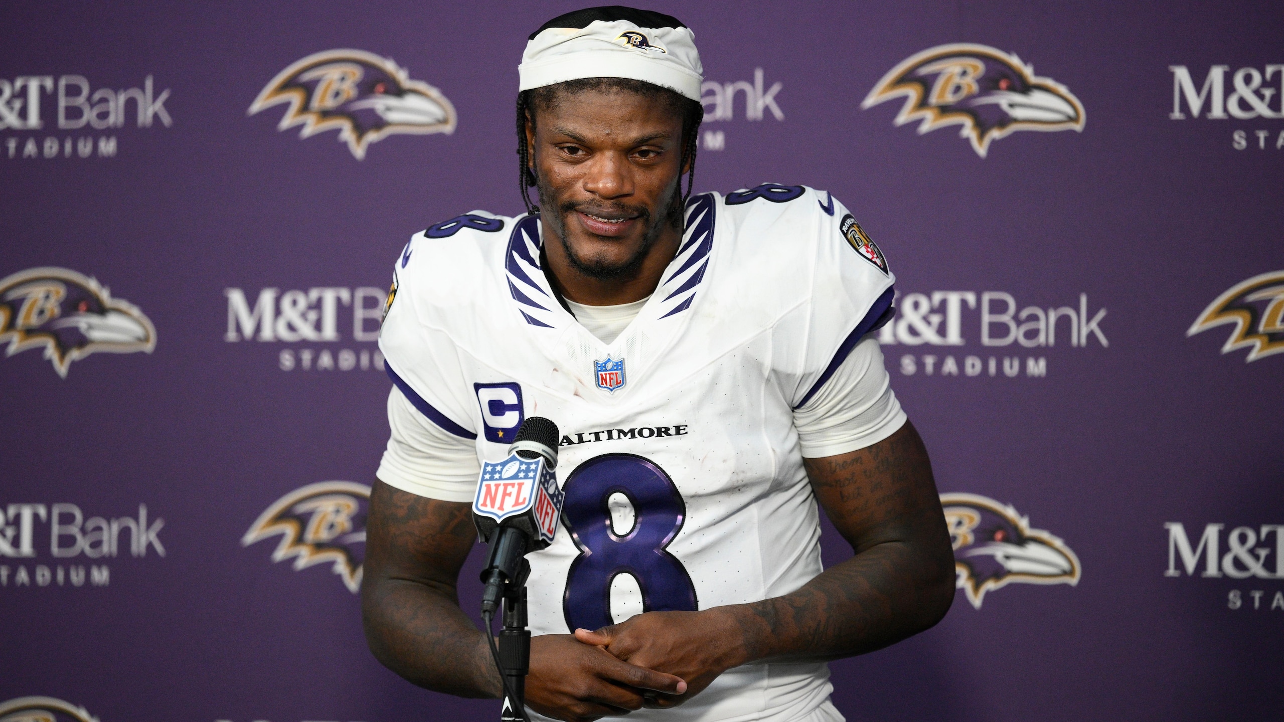 Saints Ravens Football