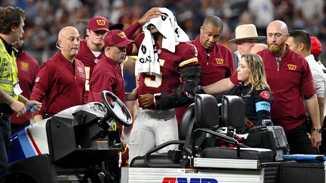 Jayden Daniels Injury Sucks: Commanders React