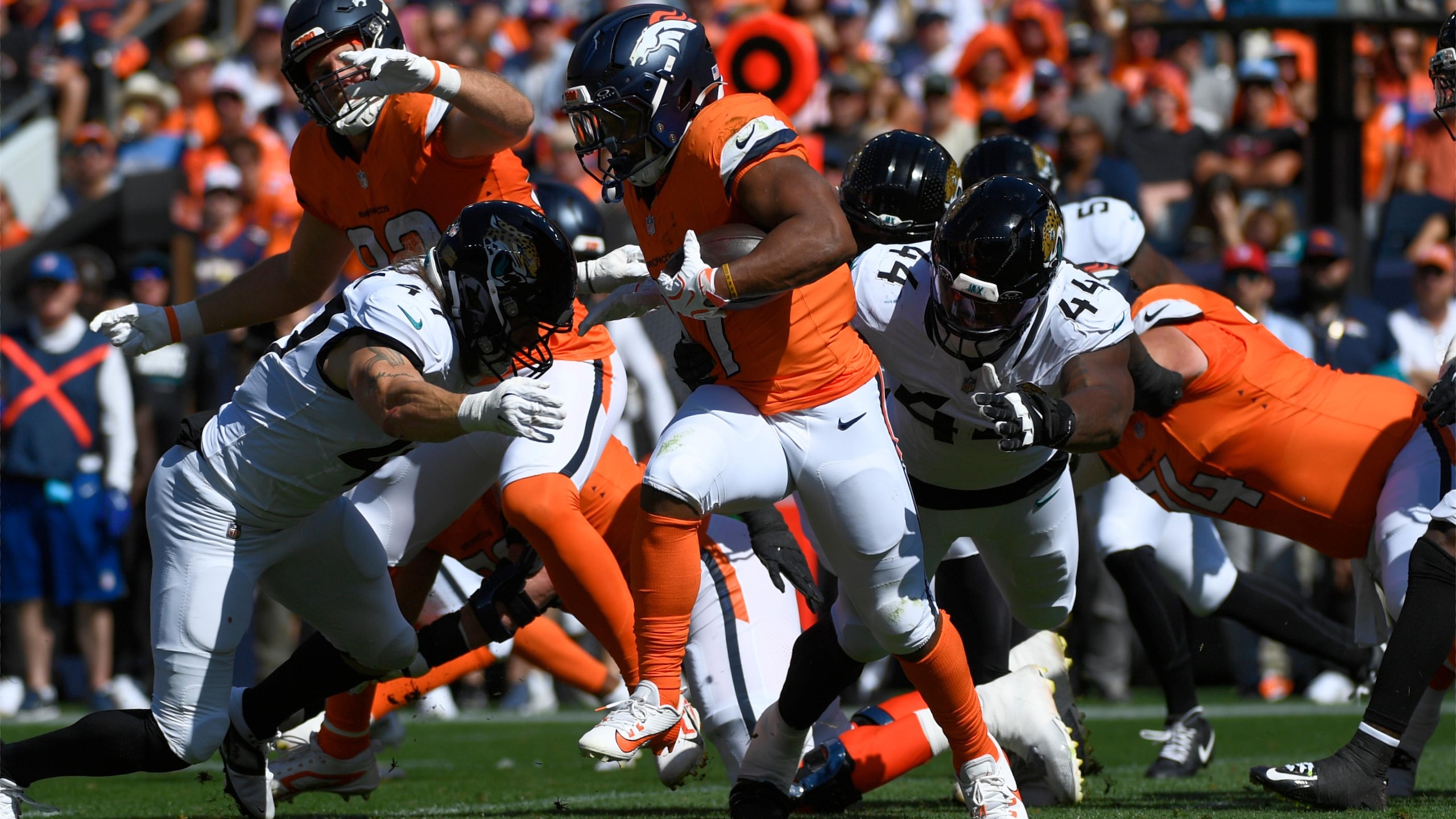 Jaguars Broncos Football