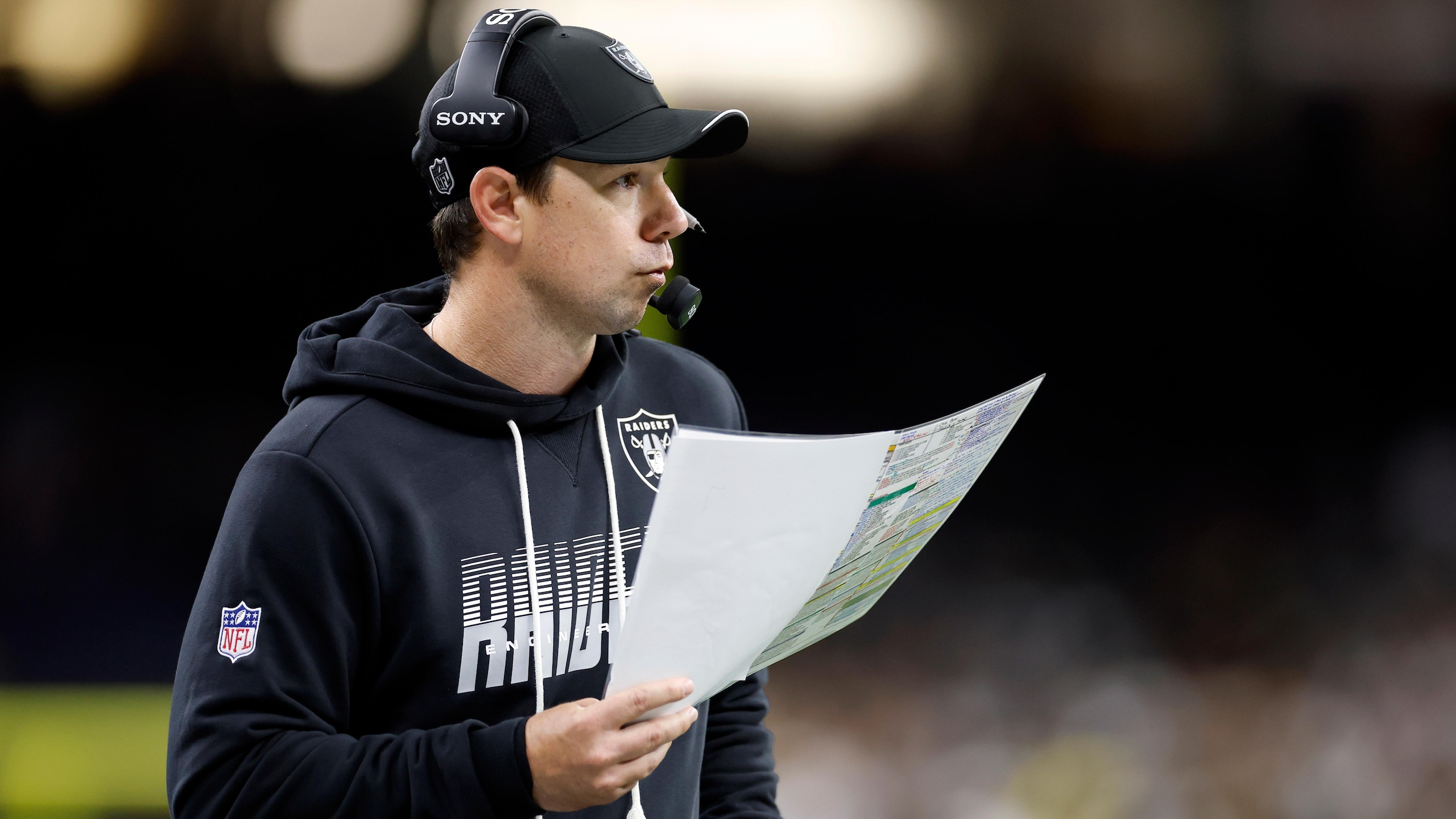 Raiders Saints Football