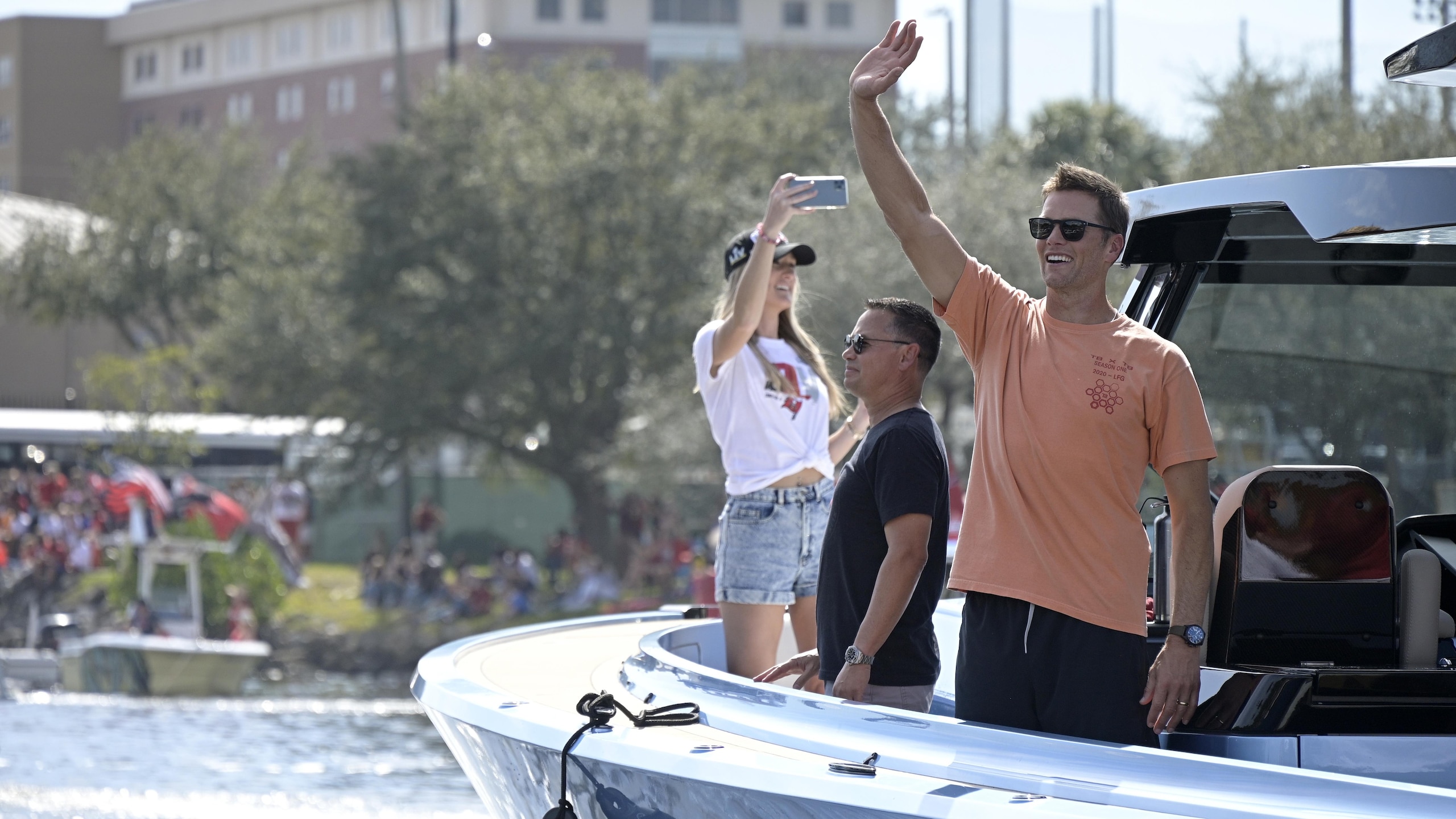 Buccaneers Boat Parade Football
