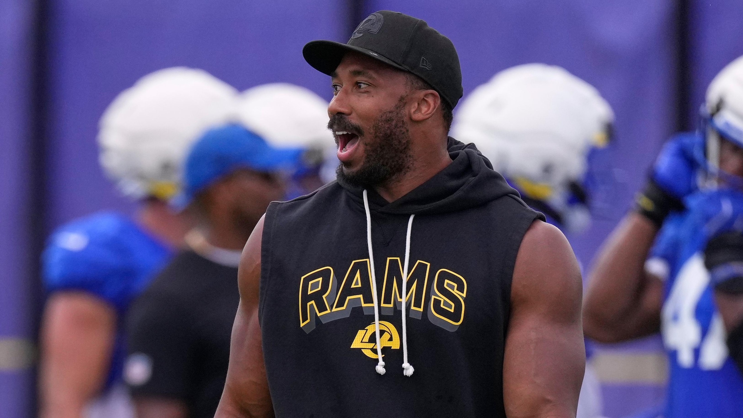 Cowboys Rams Camp Football