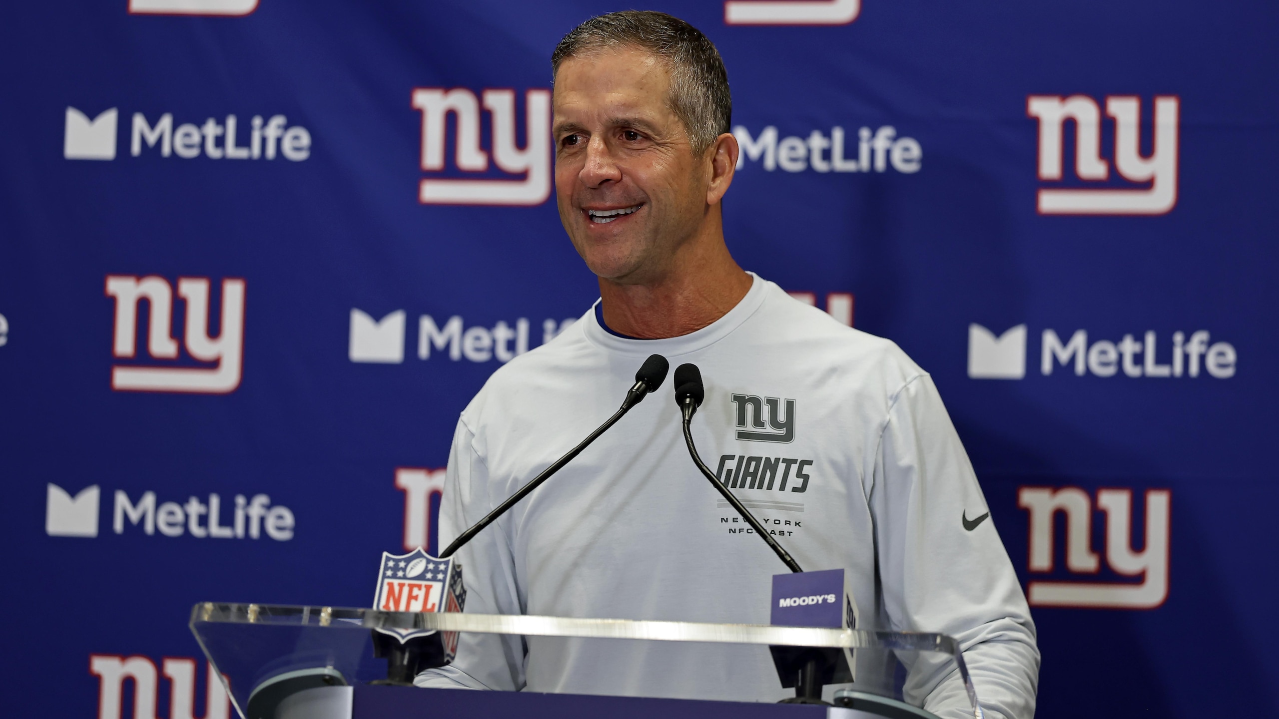 Harbaugh Reveals Giants QB1 After McCarthy Trade
