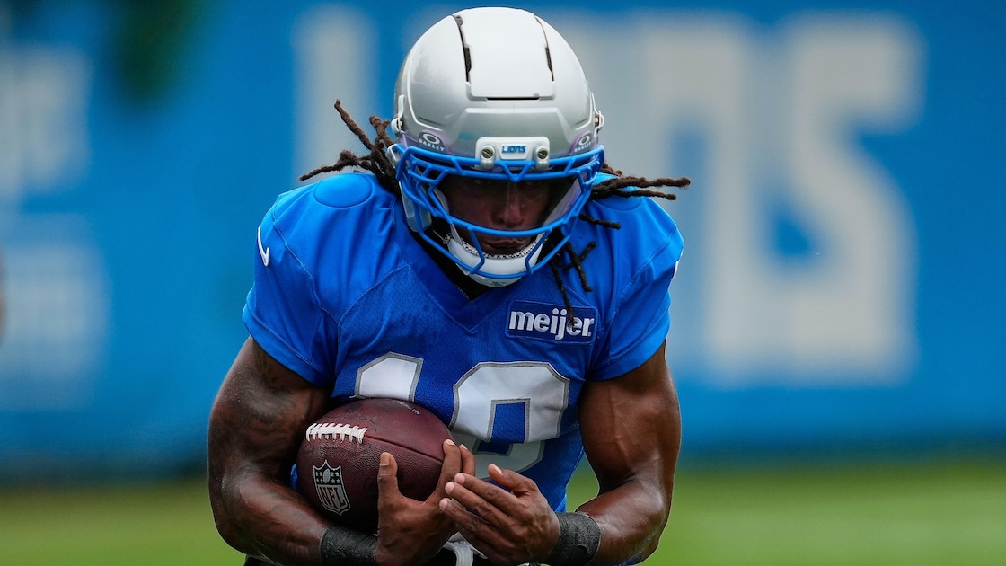 Isiah Pacheco Surgery Leaves Lions Relying on Jahmyr Gibbs