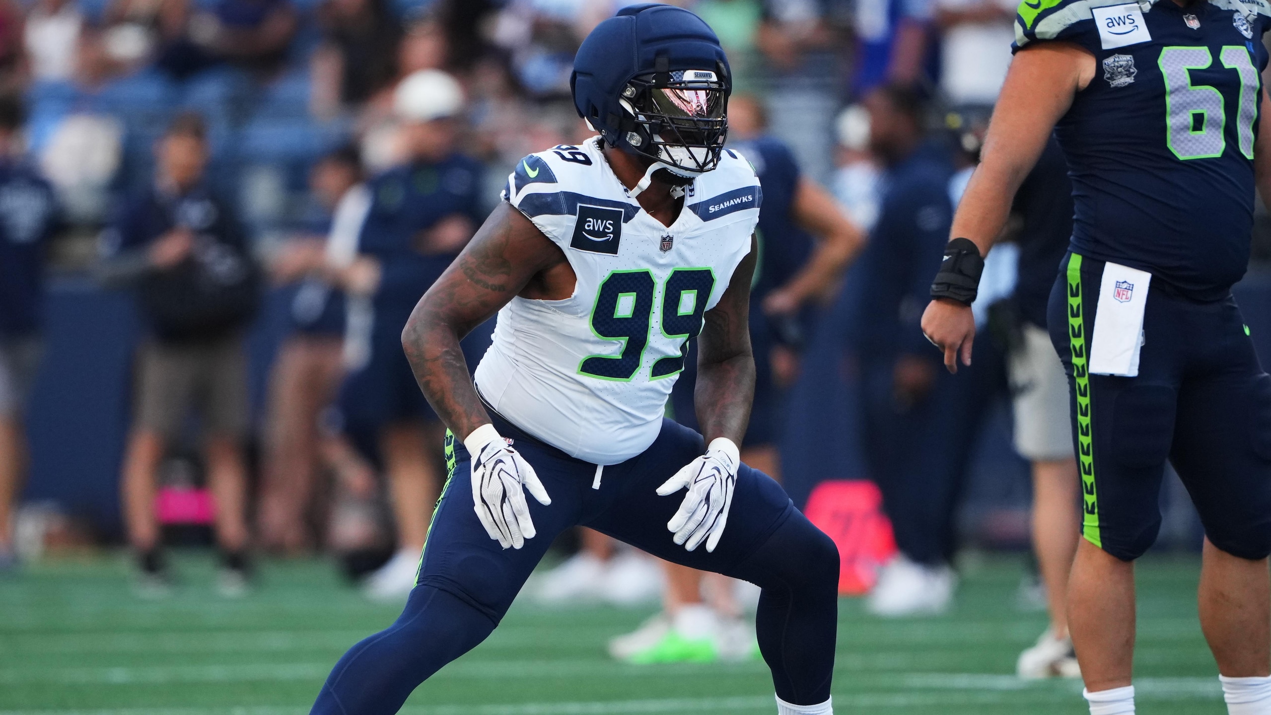 Seahawks Camp Football