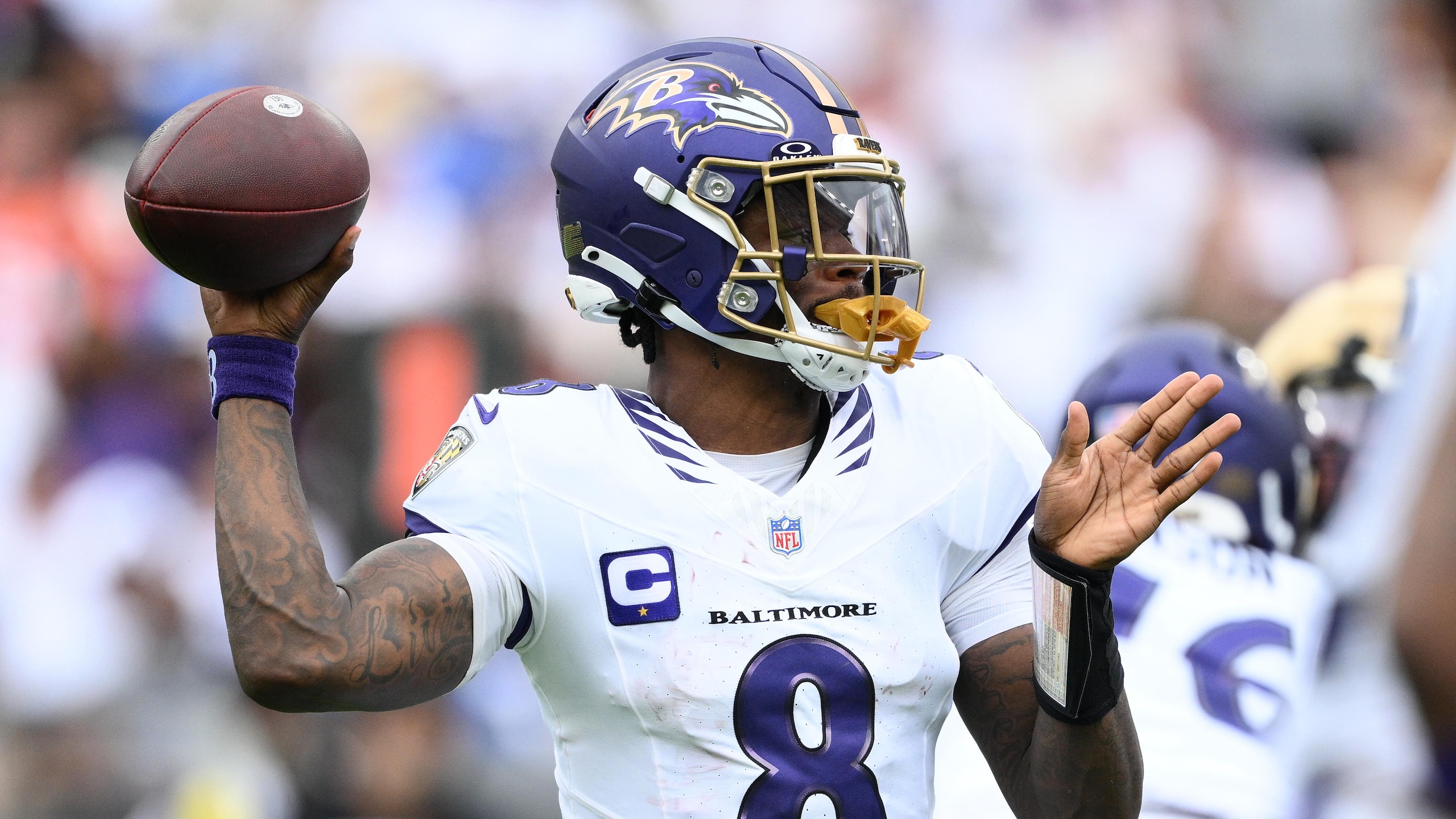 Saints Ravens Football