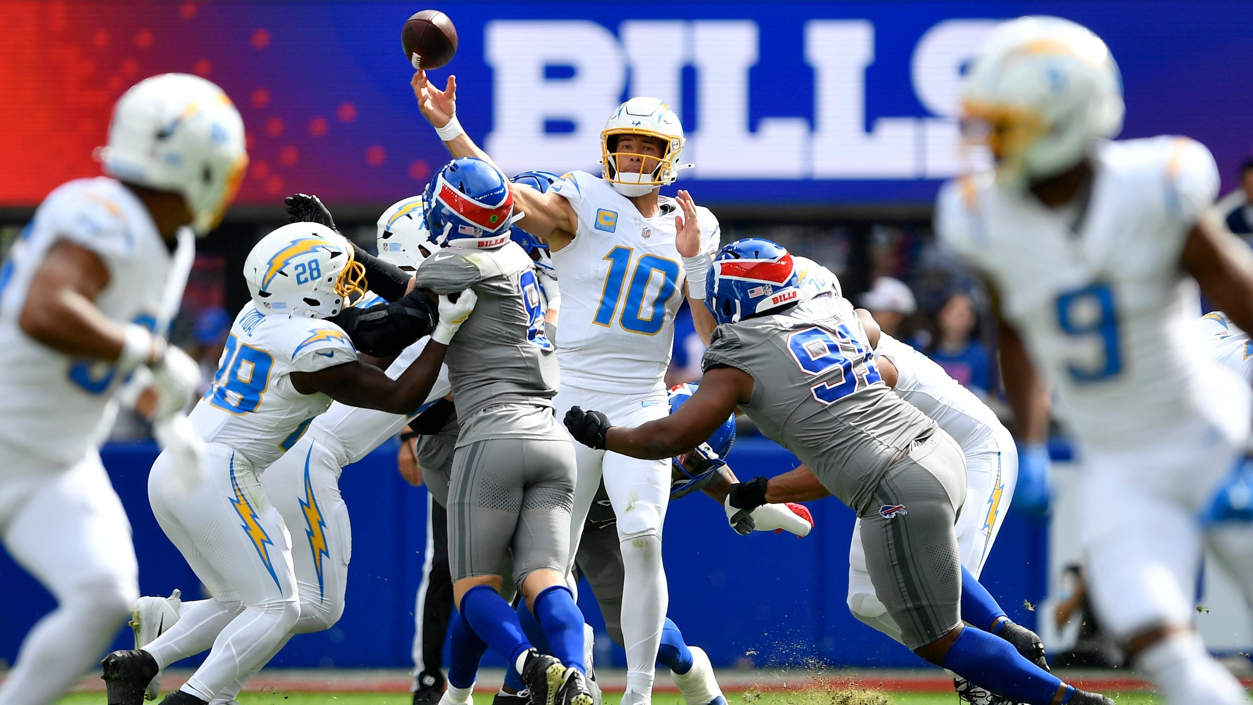Chargers Bills Football