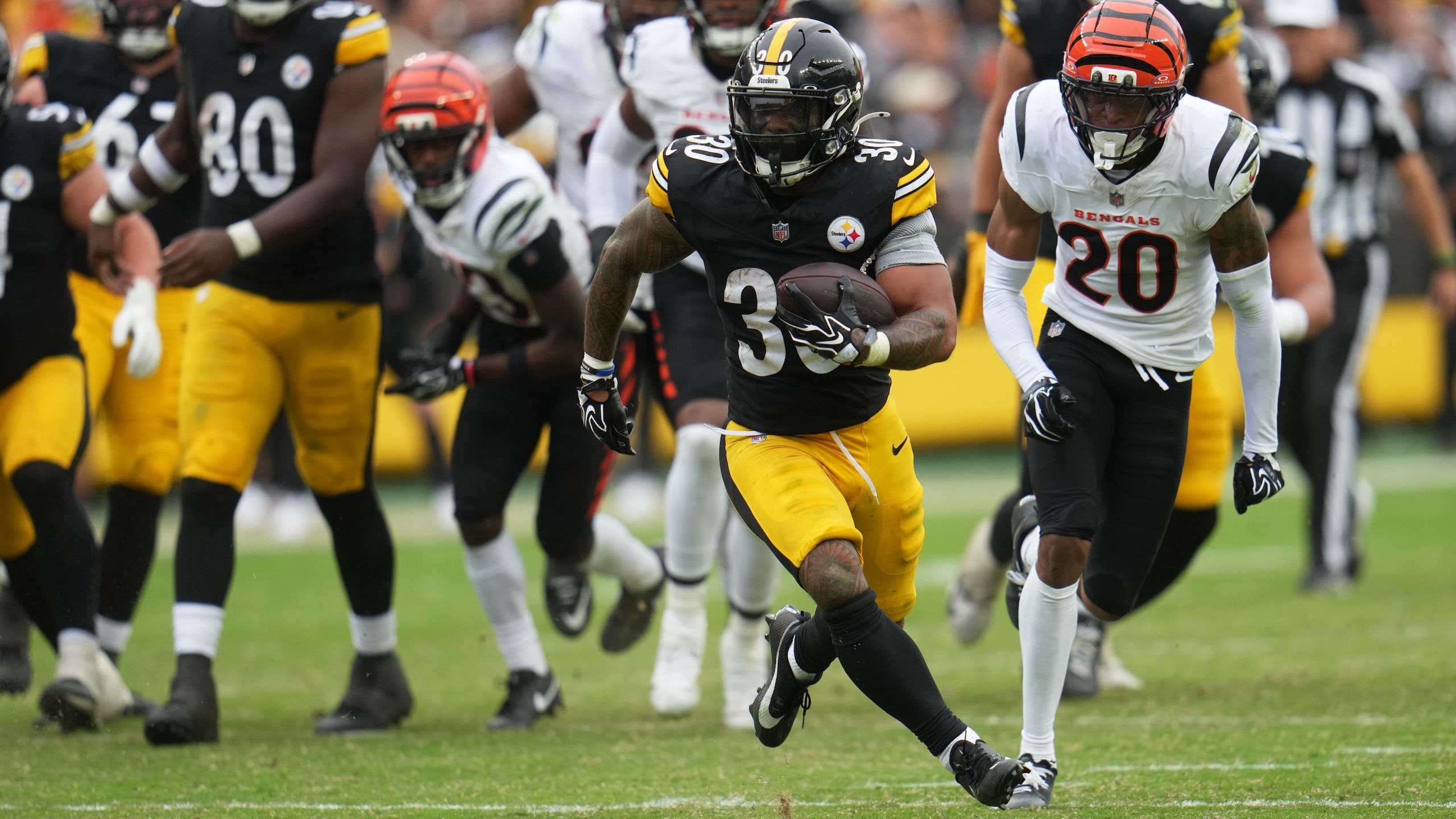 Bengals Steelers Football