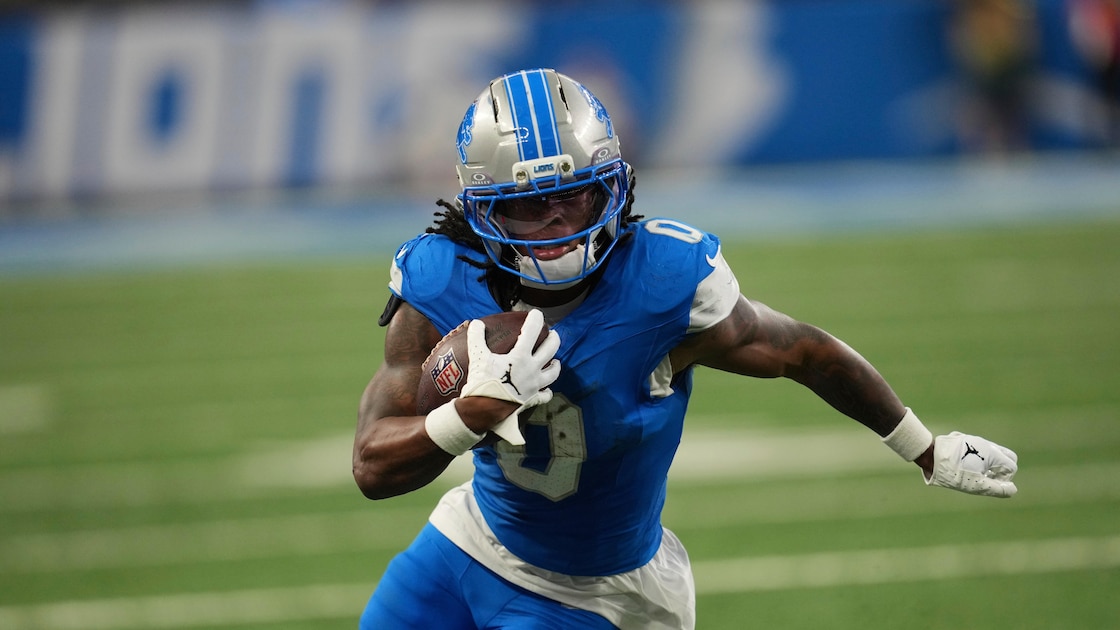 B/R's Week 1 PPR Fantasy Football 2026 Player Rankings