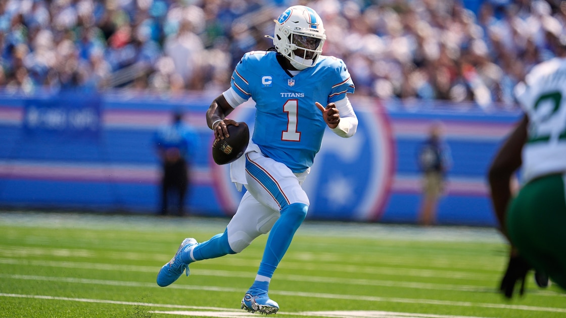'Very Disappointed,' Cam Ward Reacts to Titans' Blowout Loss to Jets in Season-Opener