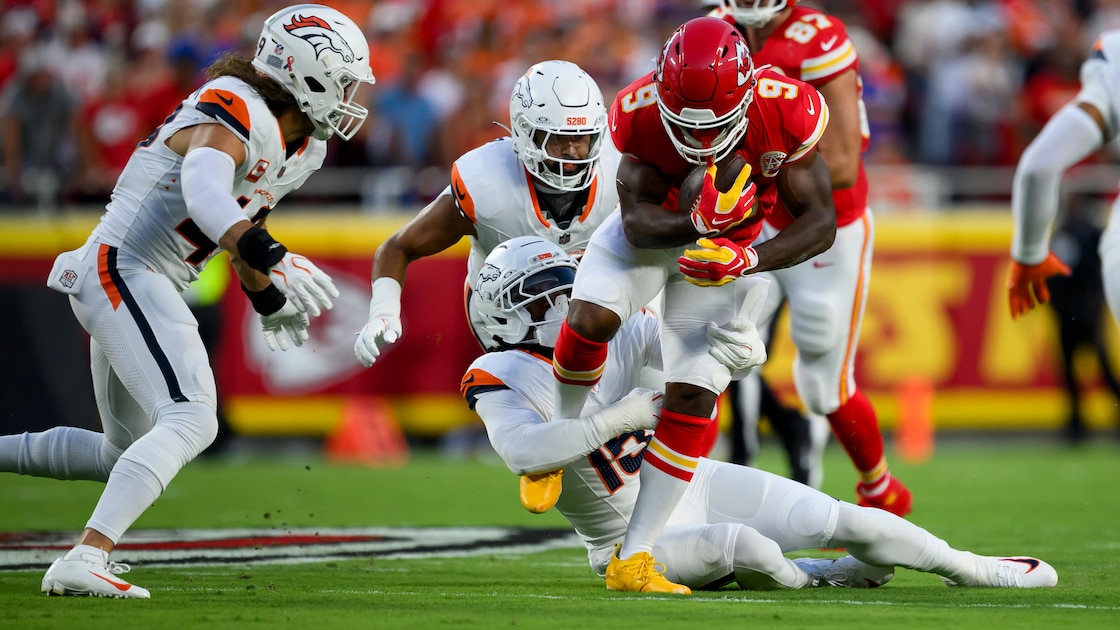 Broncos On Wrong Side of NFL History With Rare Stat in Loss to Patrick Mahomes, Chiefs