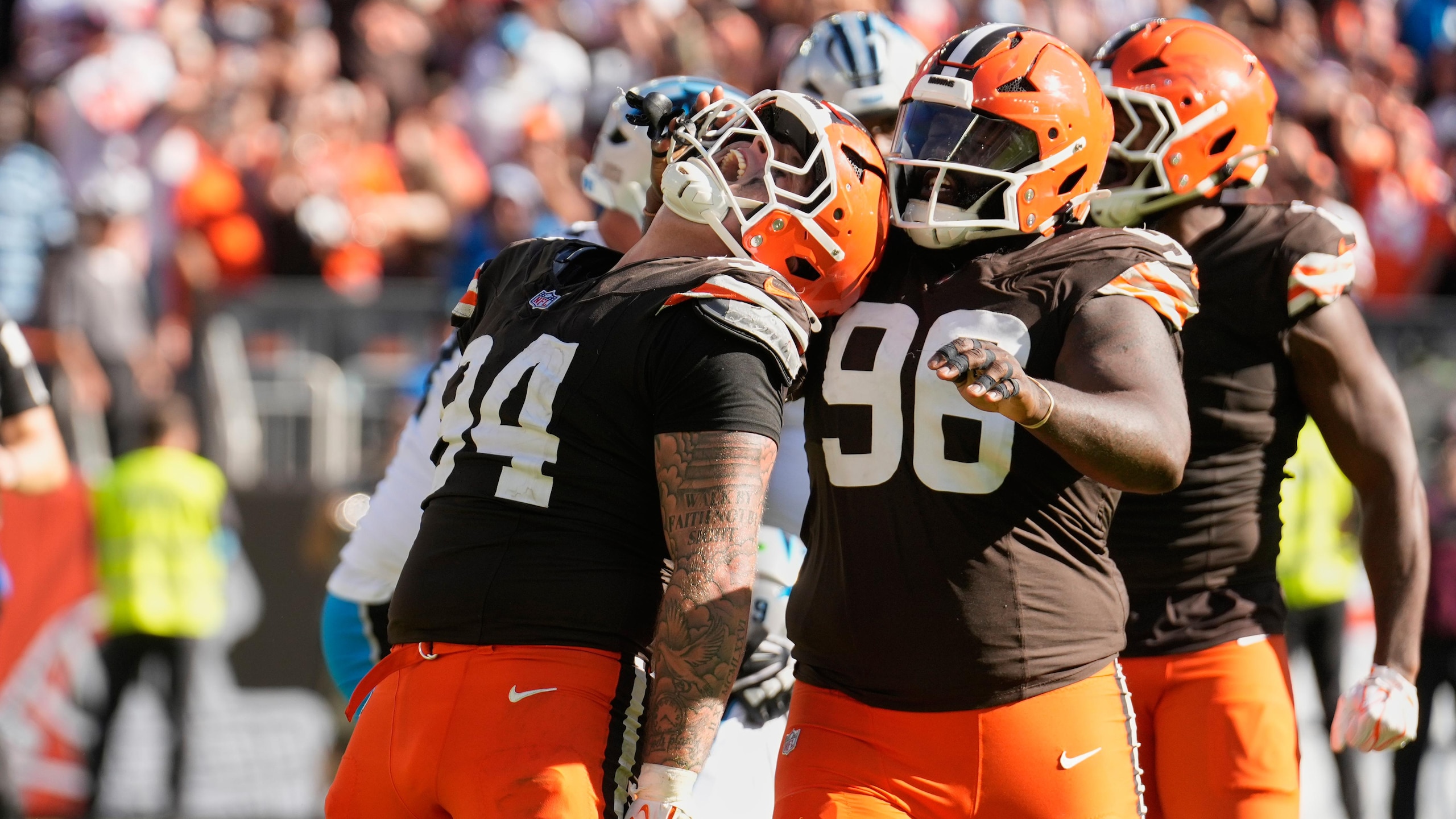 Panthers Browns Football