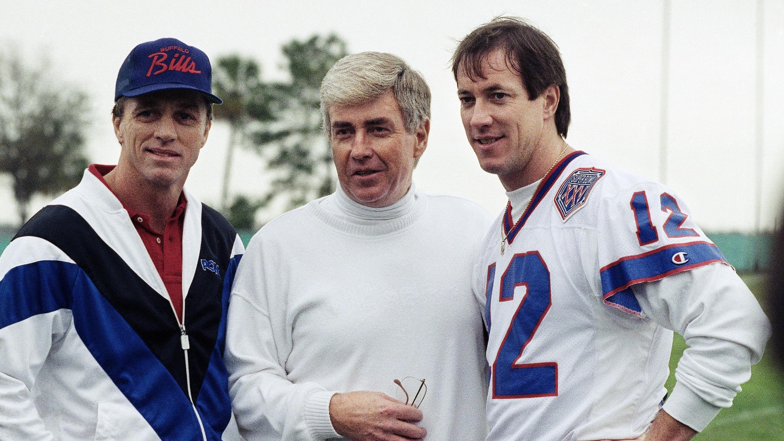 Jim Kelly with Joe Fergusen and Jack Kemp