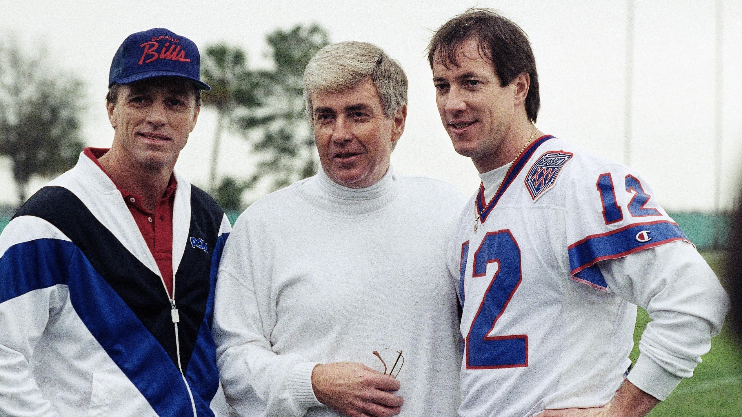 Jim Kelly with Joe Fergusen and Jack Kemp