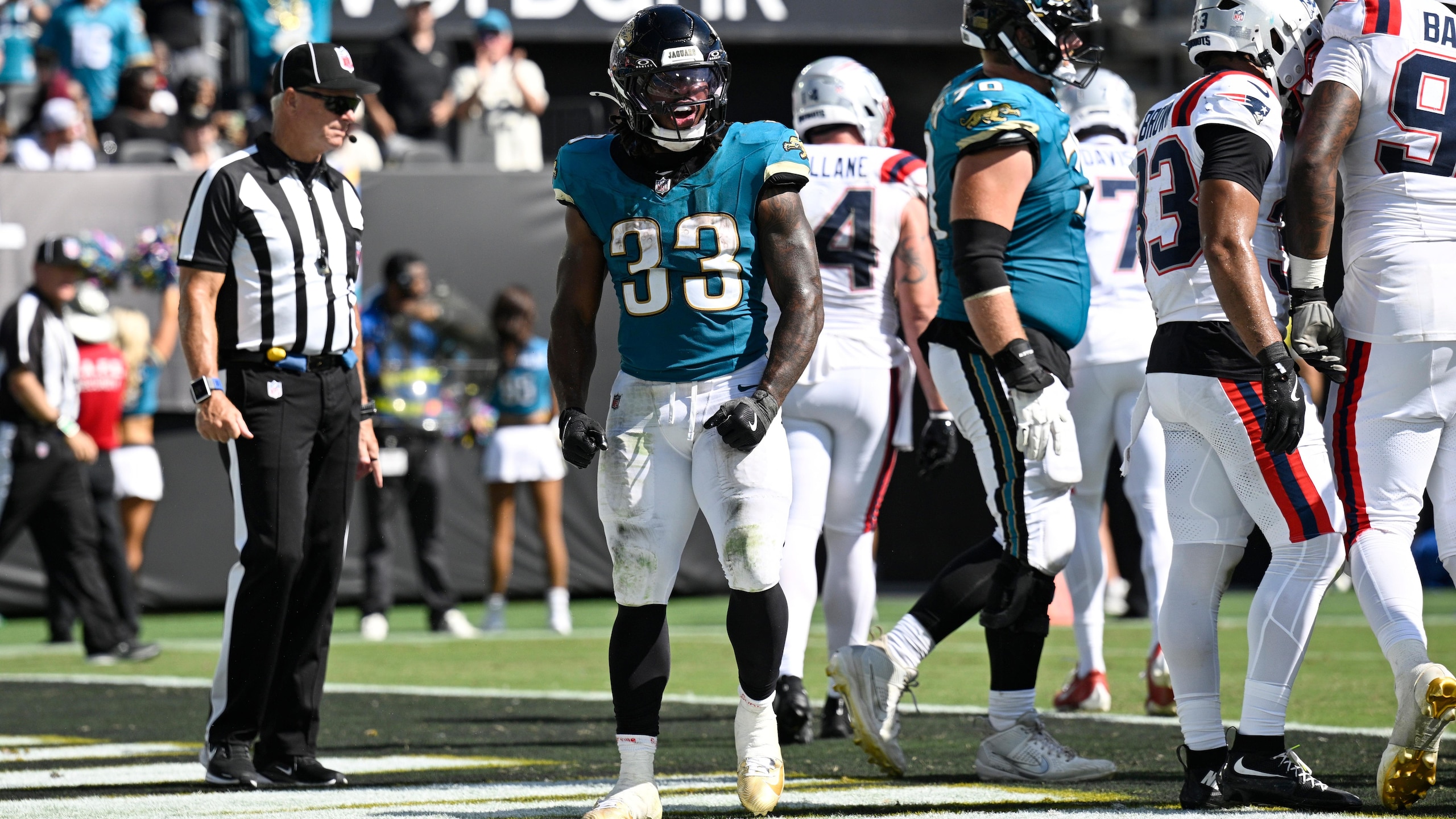Patriots Jaguars Football