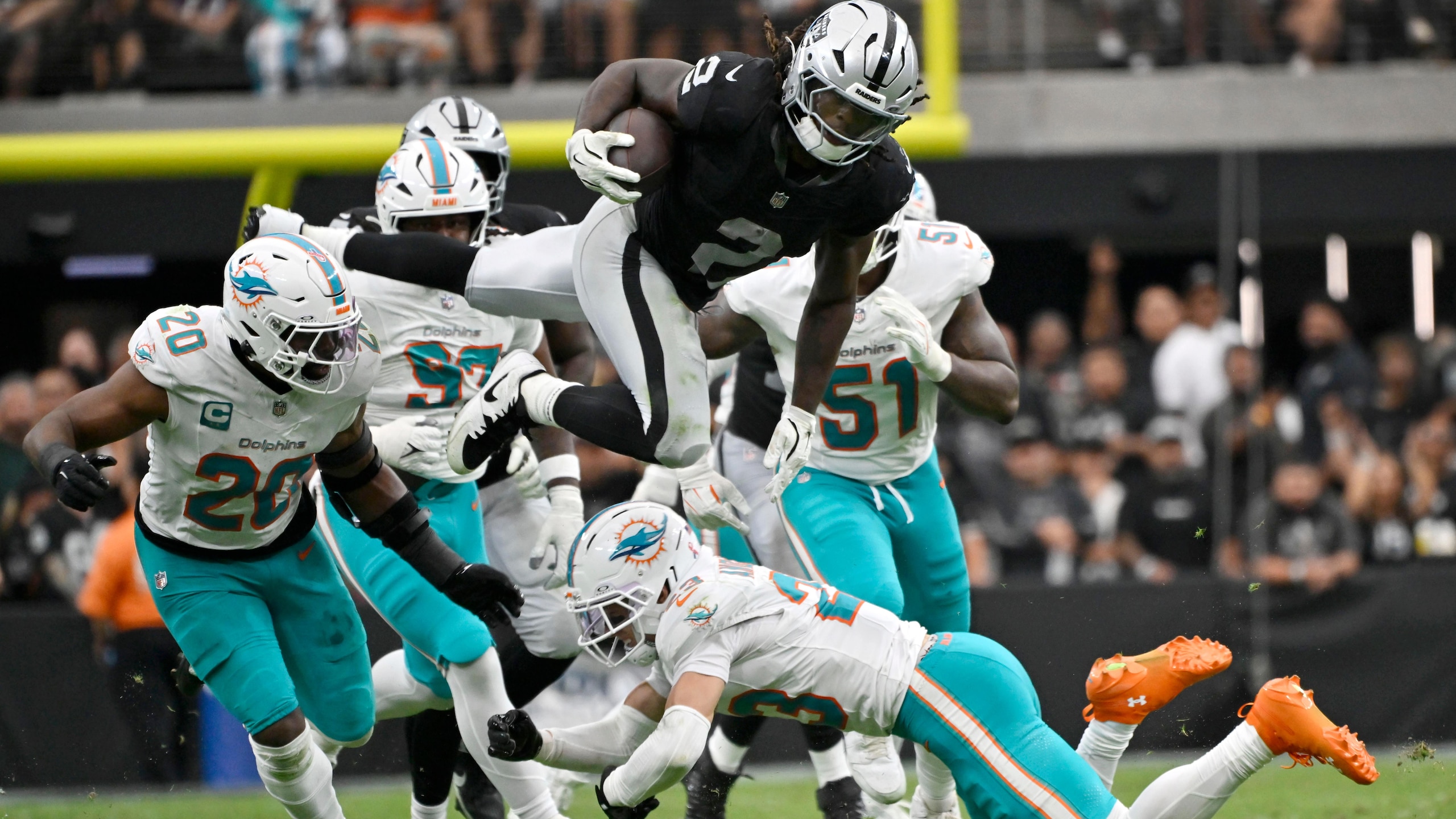 APTOPIX Dolphins Raiders Football
