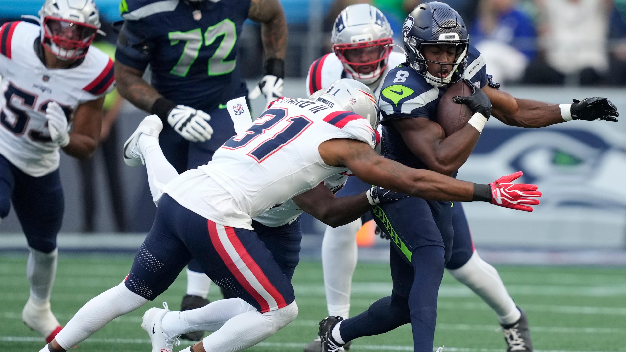 Patriots Seahawks Football