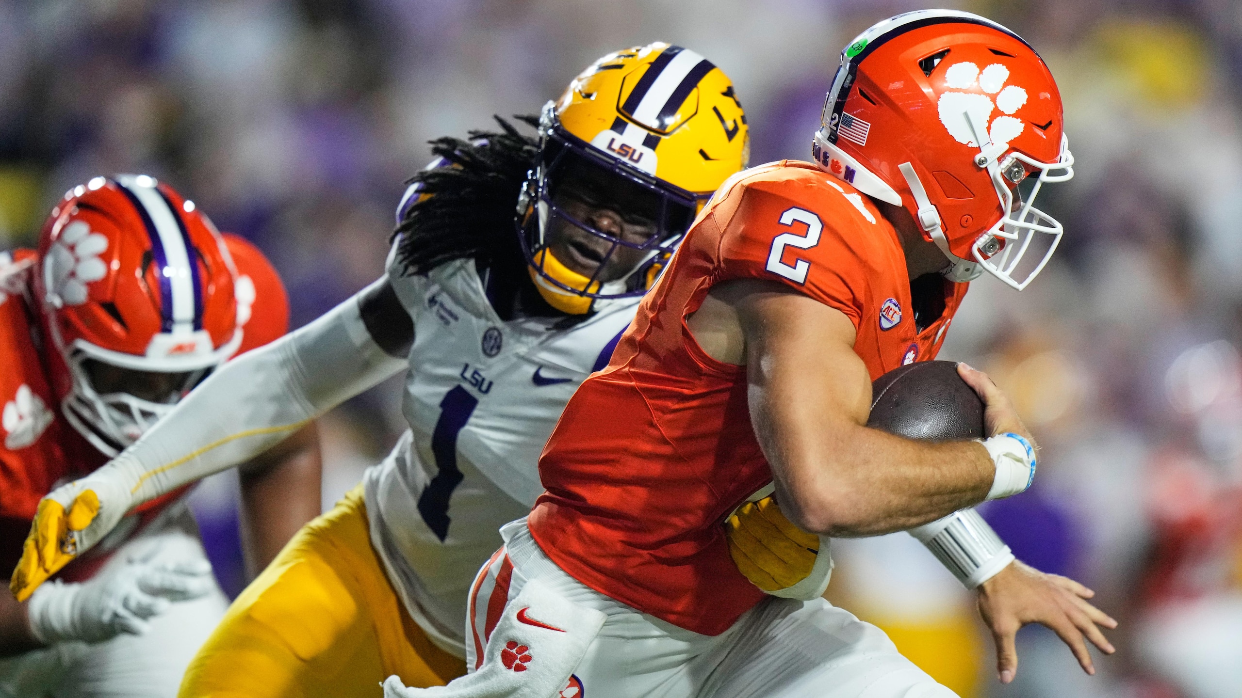Clemson LSU Football
