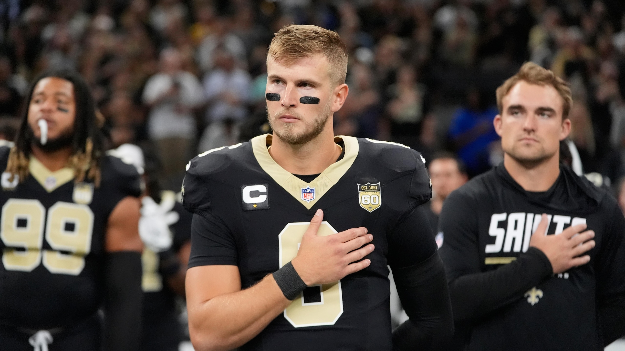 Raiders Saints Football