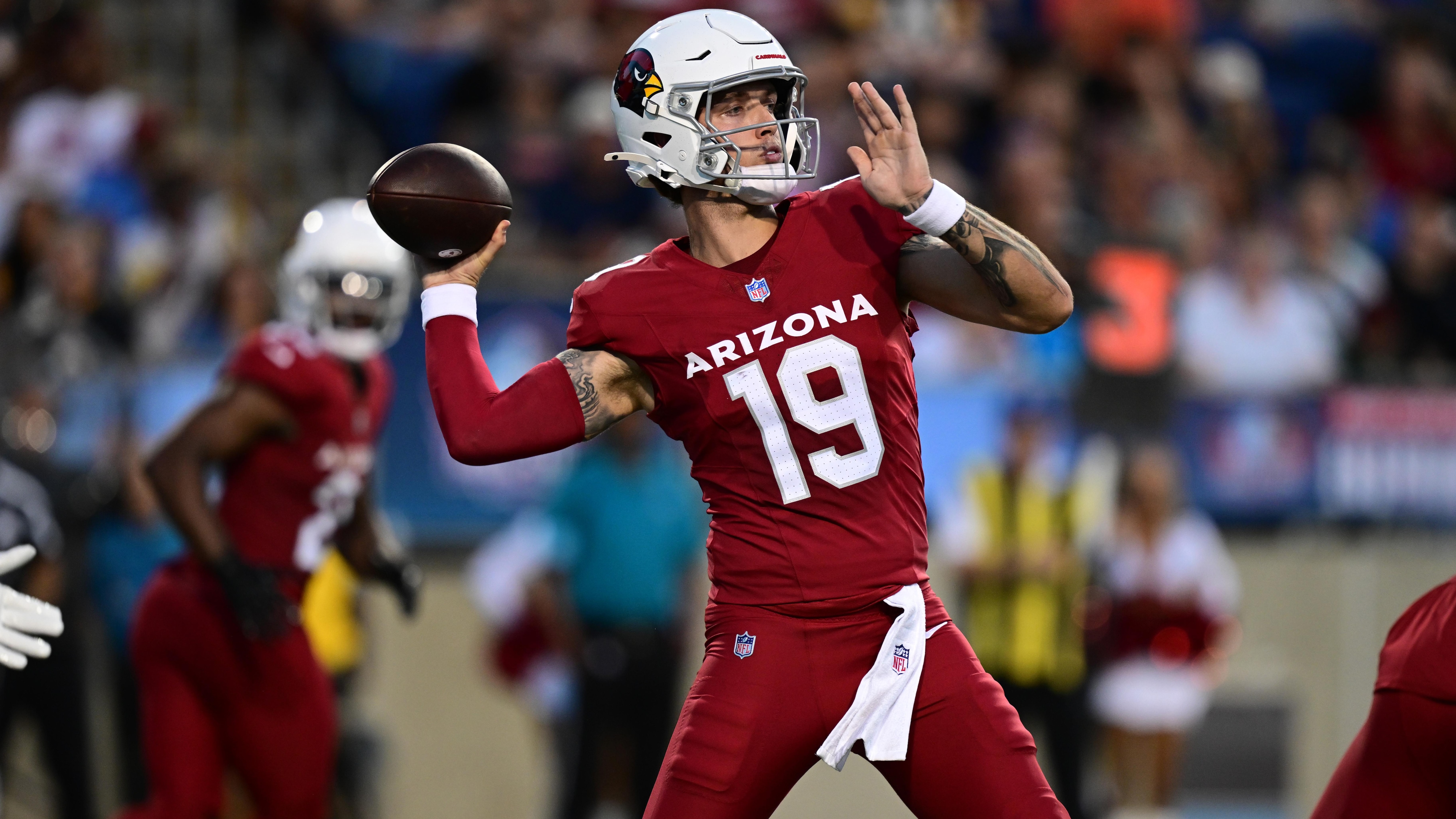 Carson Beck's Development Plan Detailed by Cardinals HC Mike LaFleur With Jacoby Brissett As QB1