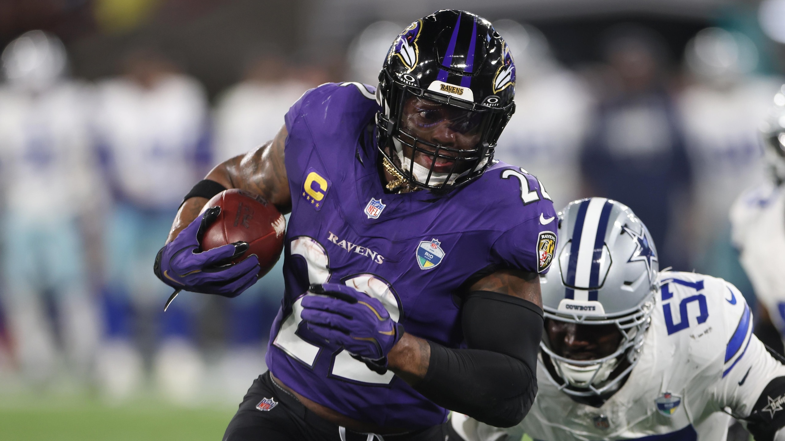 Cowboys Ravens Football