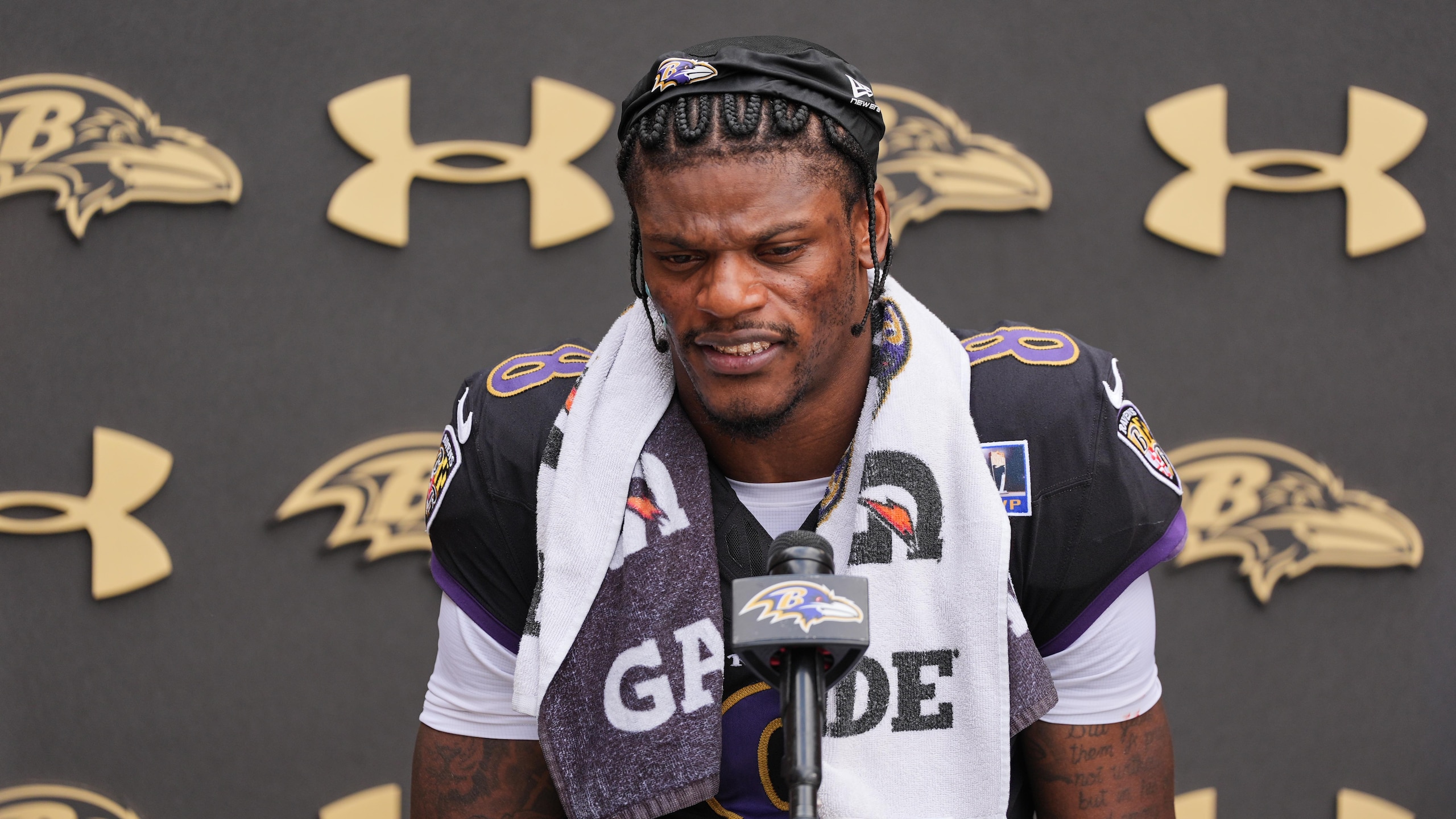 Ravens Commanders Camp Football