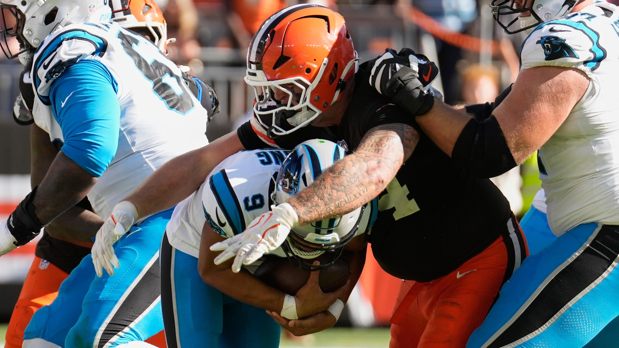Panthers Browns Football