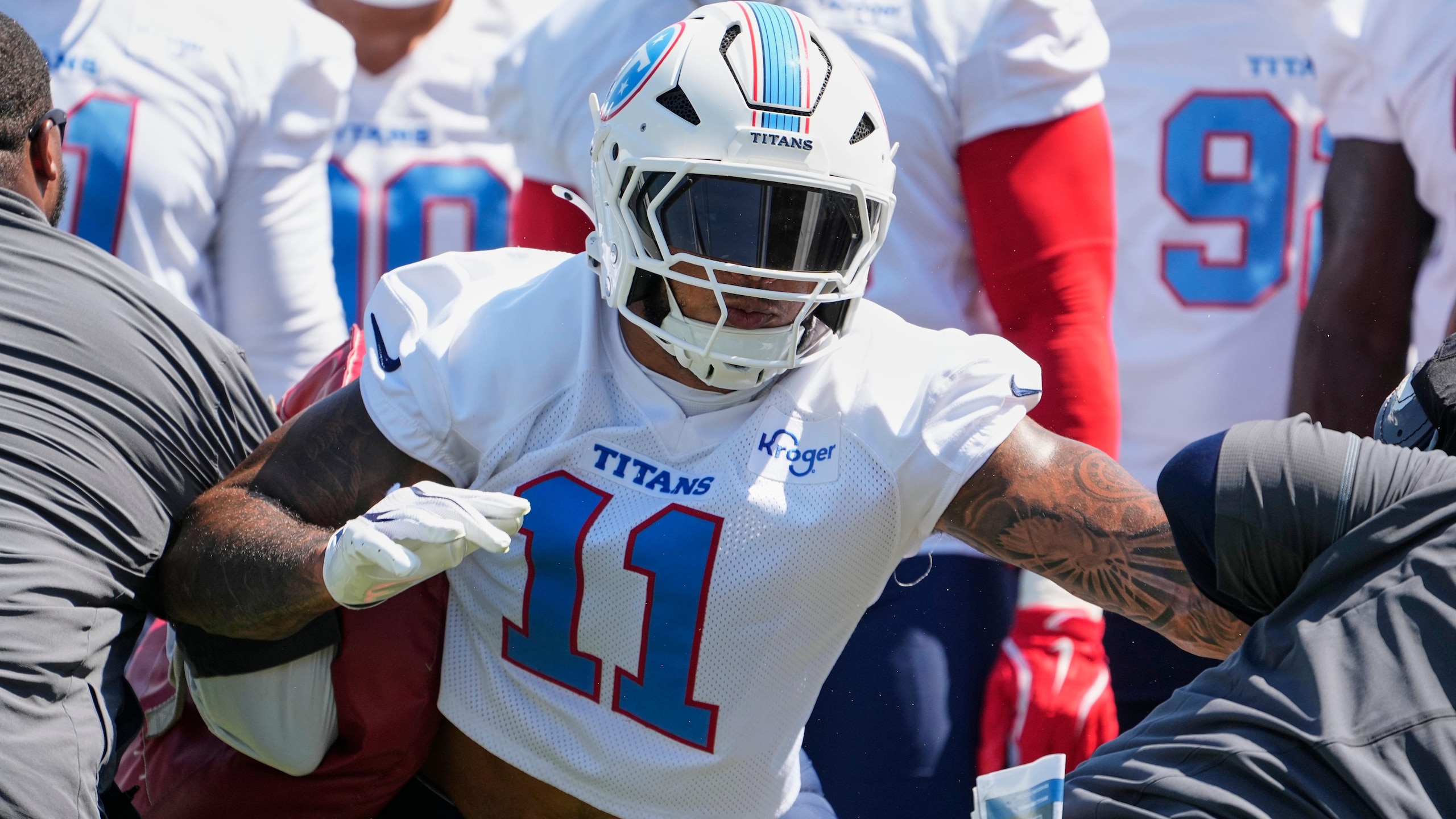Titans Camp Football