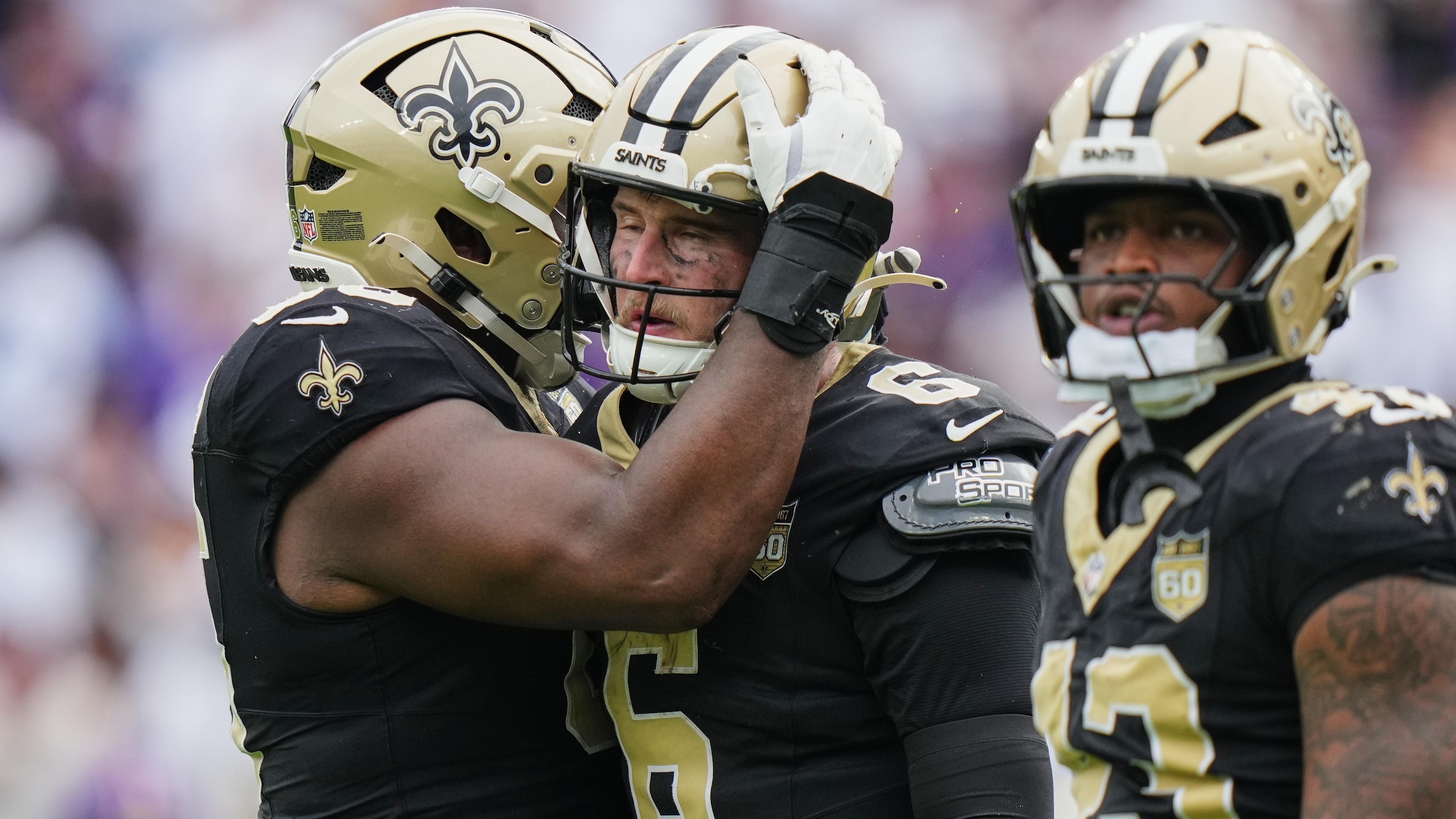 APTOPIX Saints Ravens Football