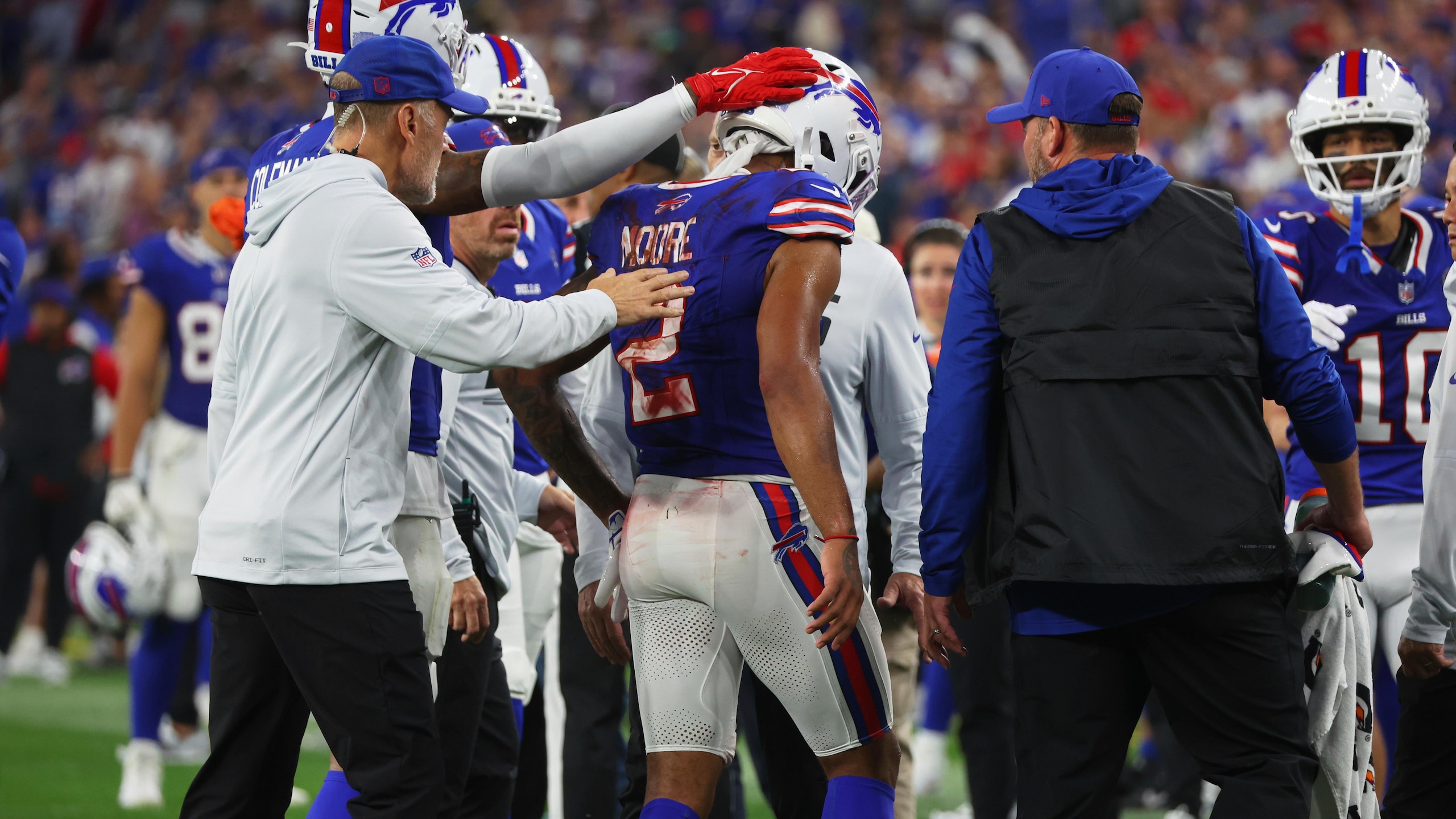 DJ Moore Ruled Out of TNF