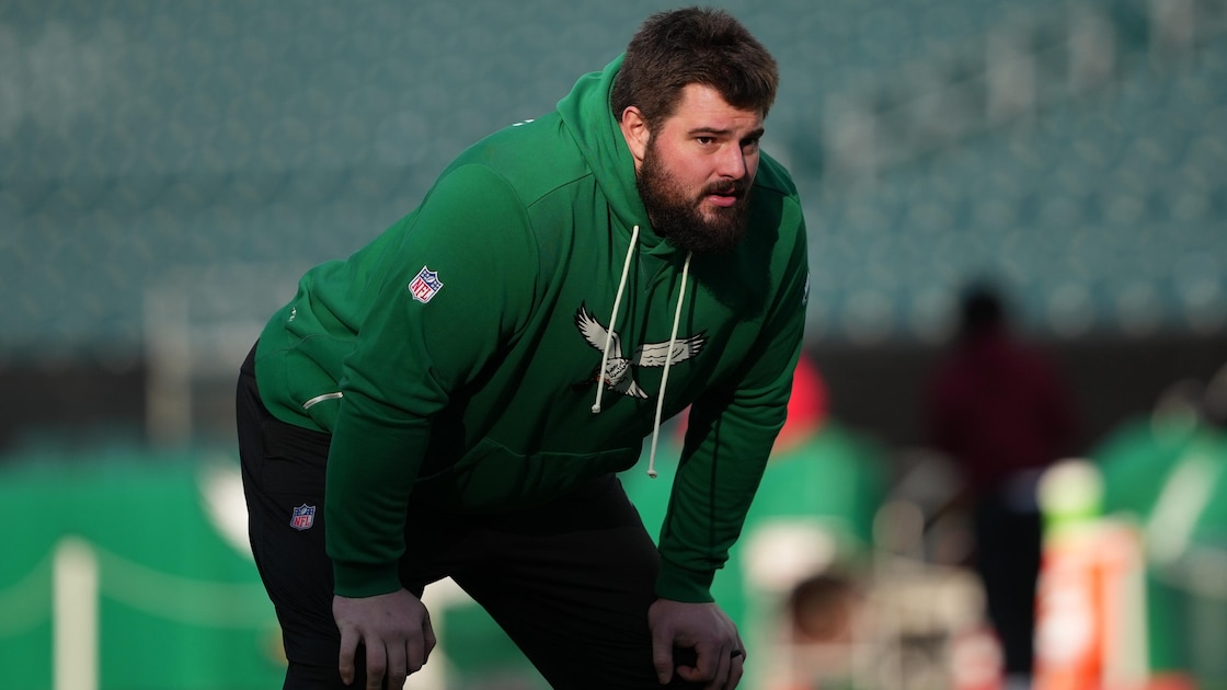 Landon Dickerson Says He 'Played Like S--t,' Updated Eagles OL Depth Chart with Guard Placed on IR