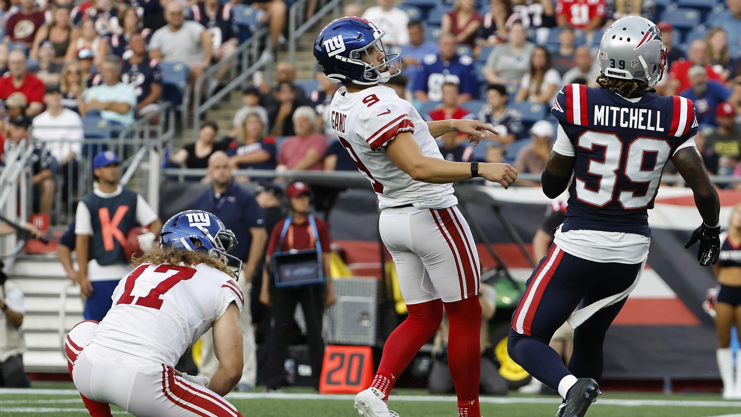 Giants Patriots Football