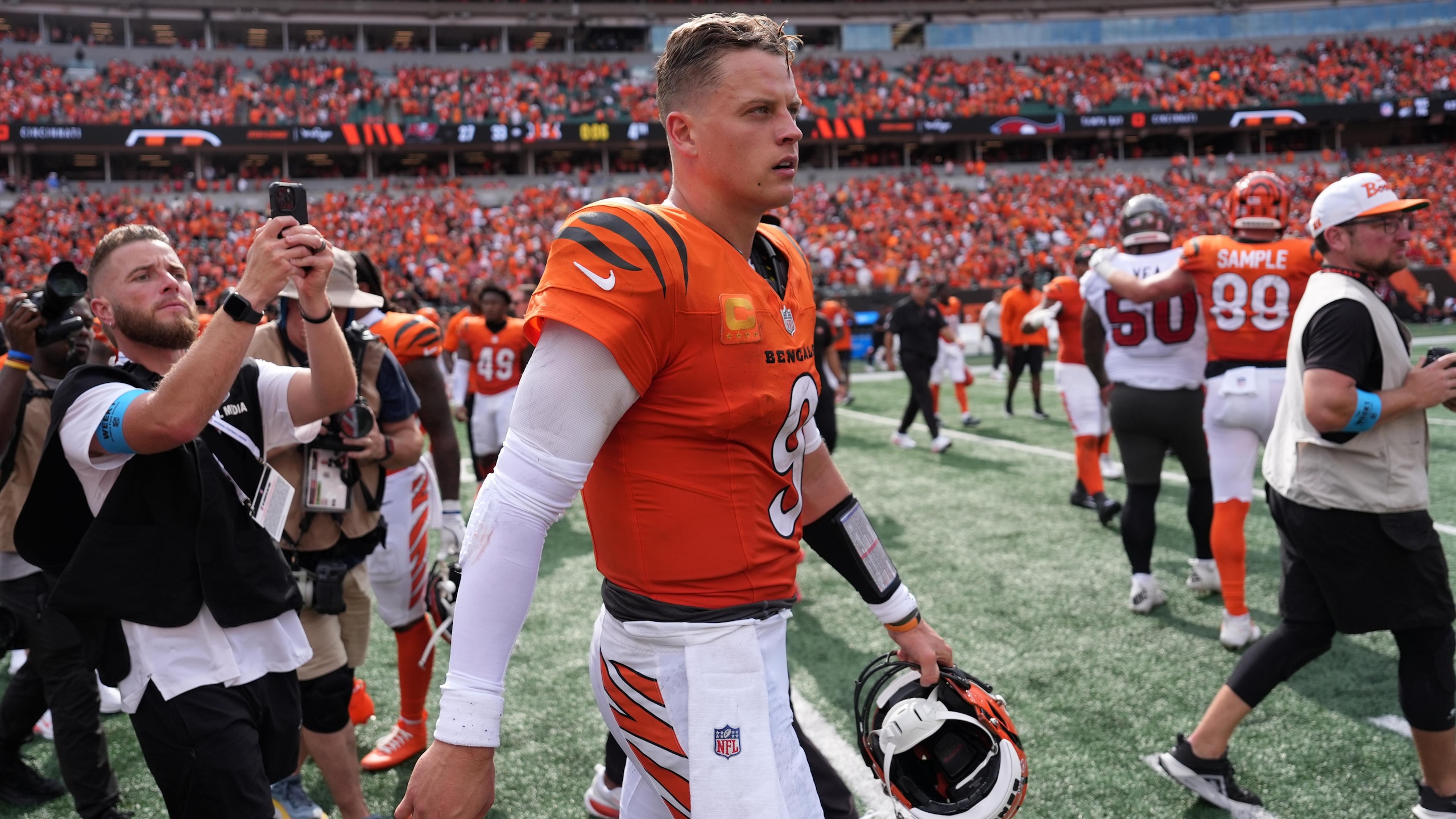 Buccaneers Bengals Football