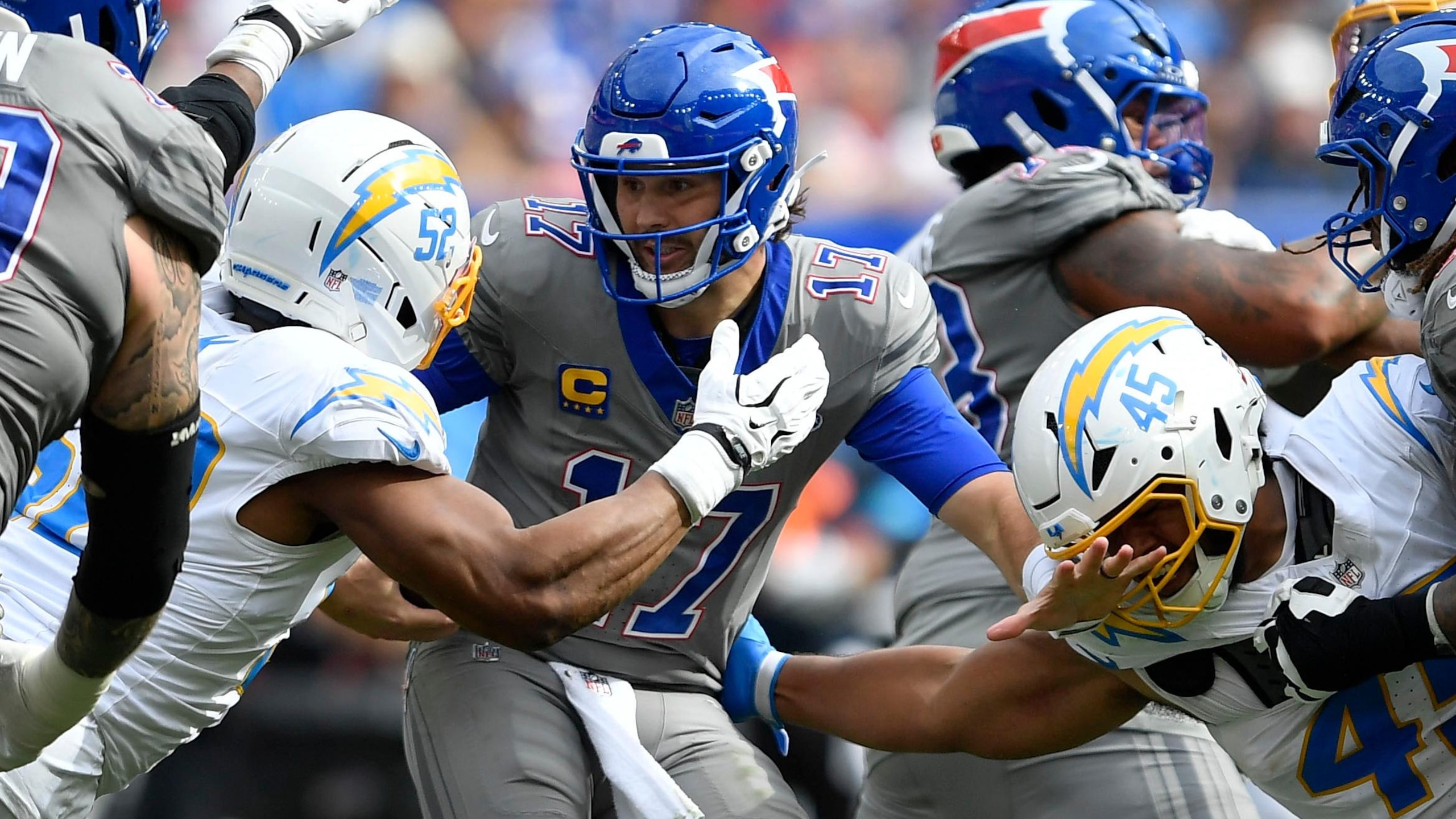 Chargers Bills Football