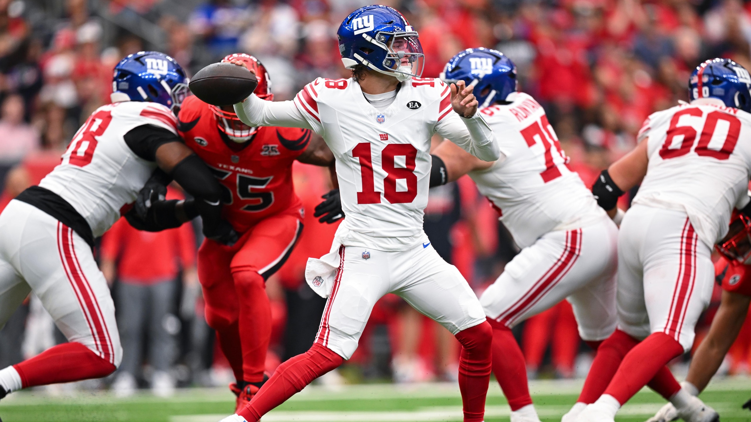 Giants Texans Football