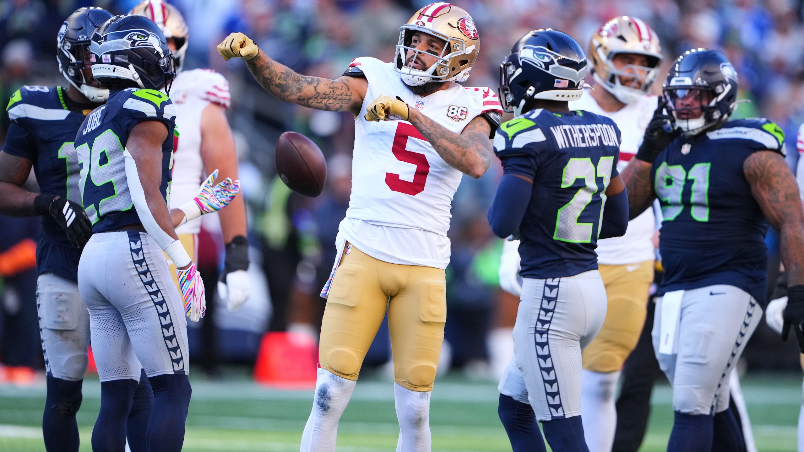 49ers Seahawks Football