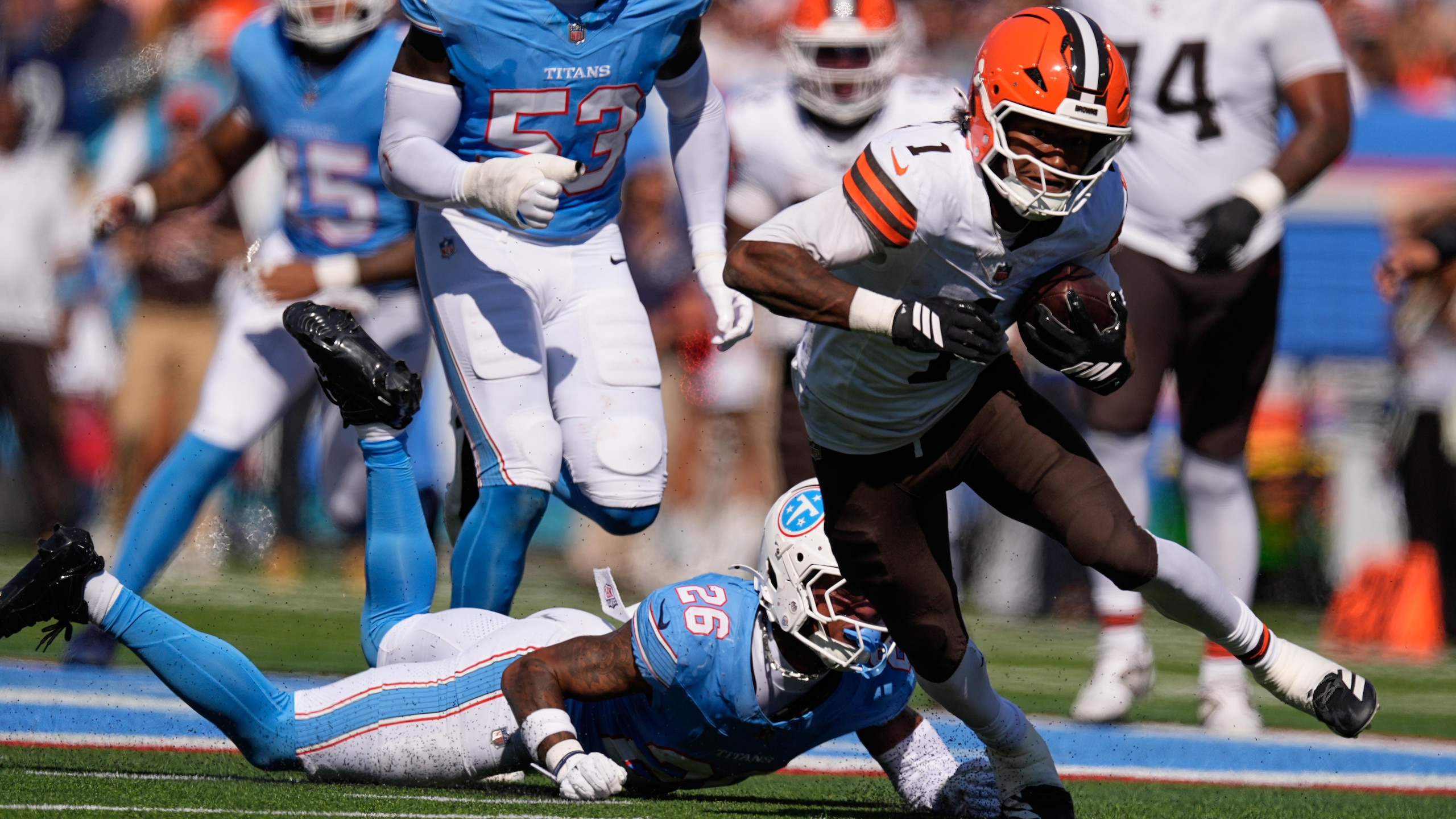 Browns Titans Football